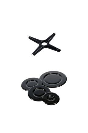 Becenhouse 5 Parça Ocak Bek Kapak Takımı Cezvelik Yıldız Aparatı Küçültücülü ...