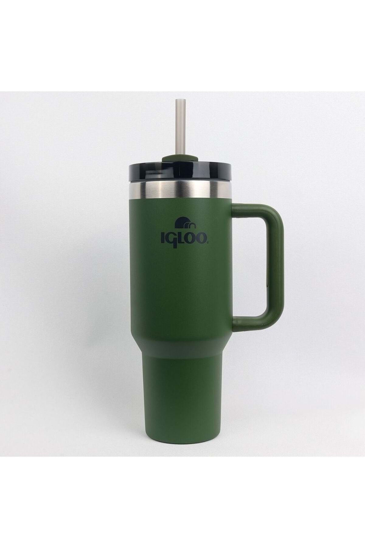 IGLOO-Stadler Thermo Mug 1.2 Liter Flask with Straw Khaki 5