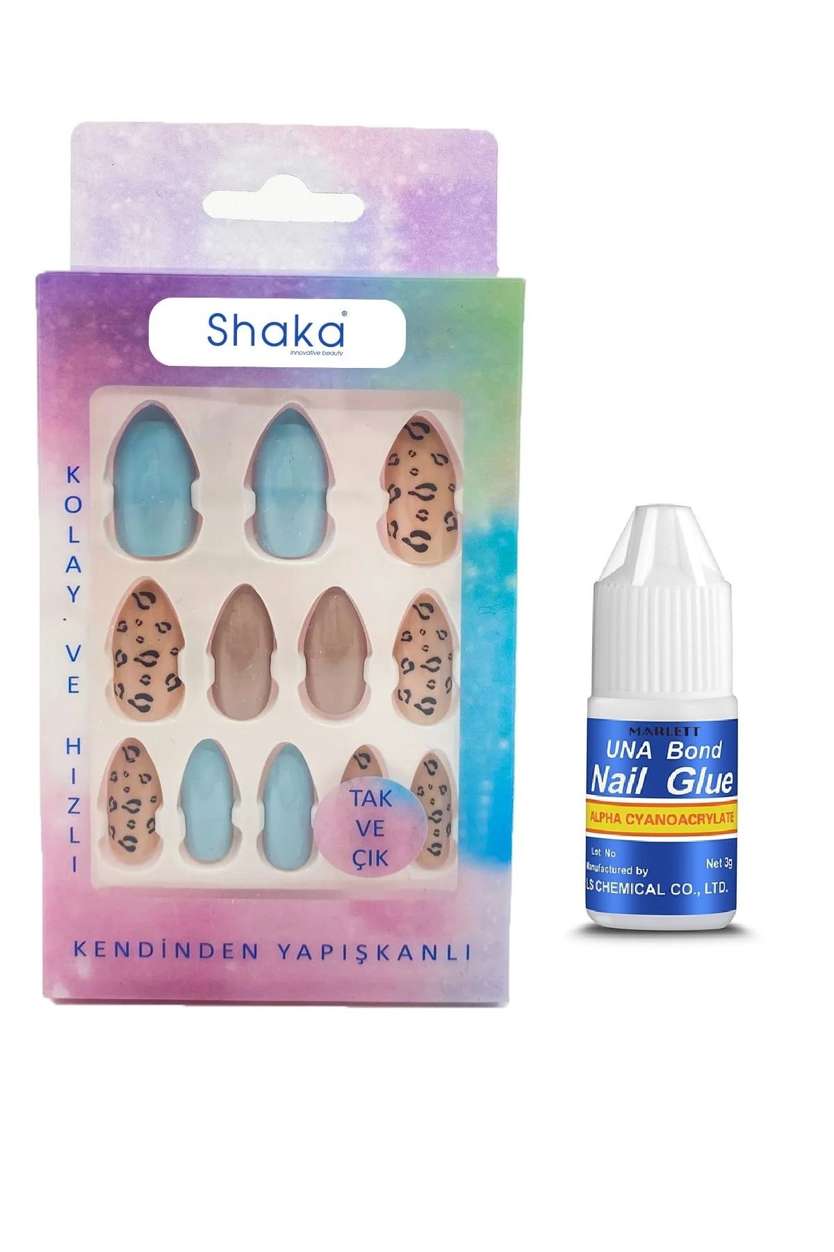 SHAKA Takma Tırnak & Takma Tırnak Yapıştırıcısı