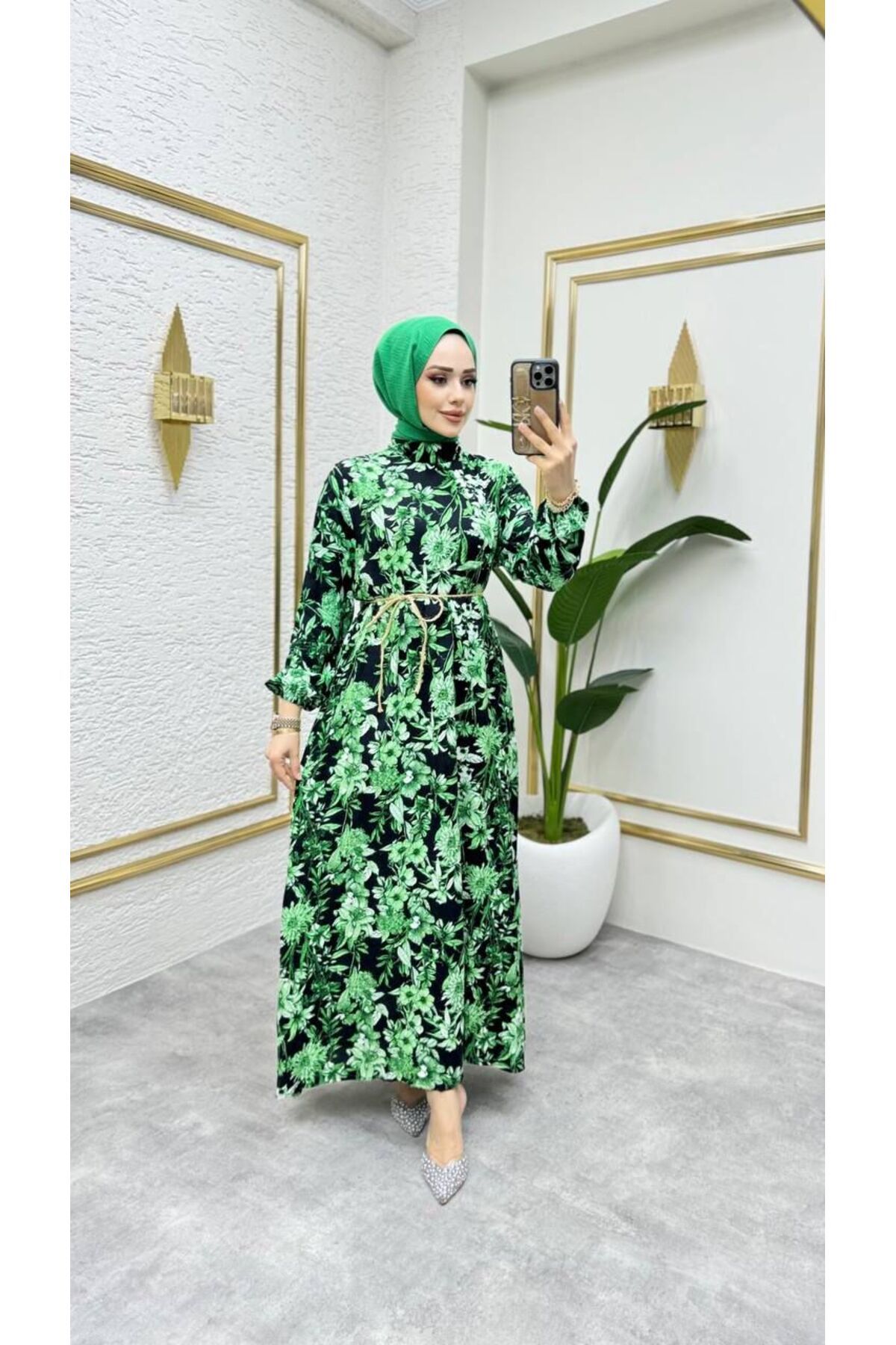 NGS KATYA VİSKON ELBİSE
