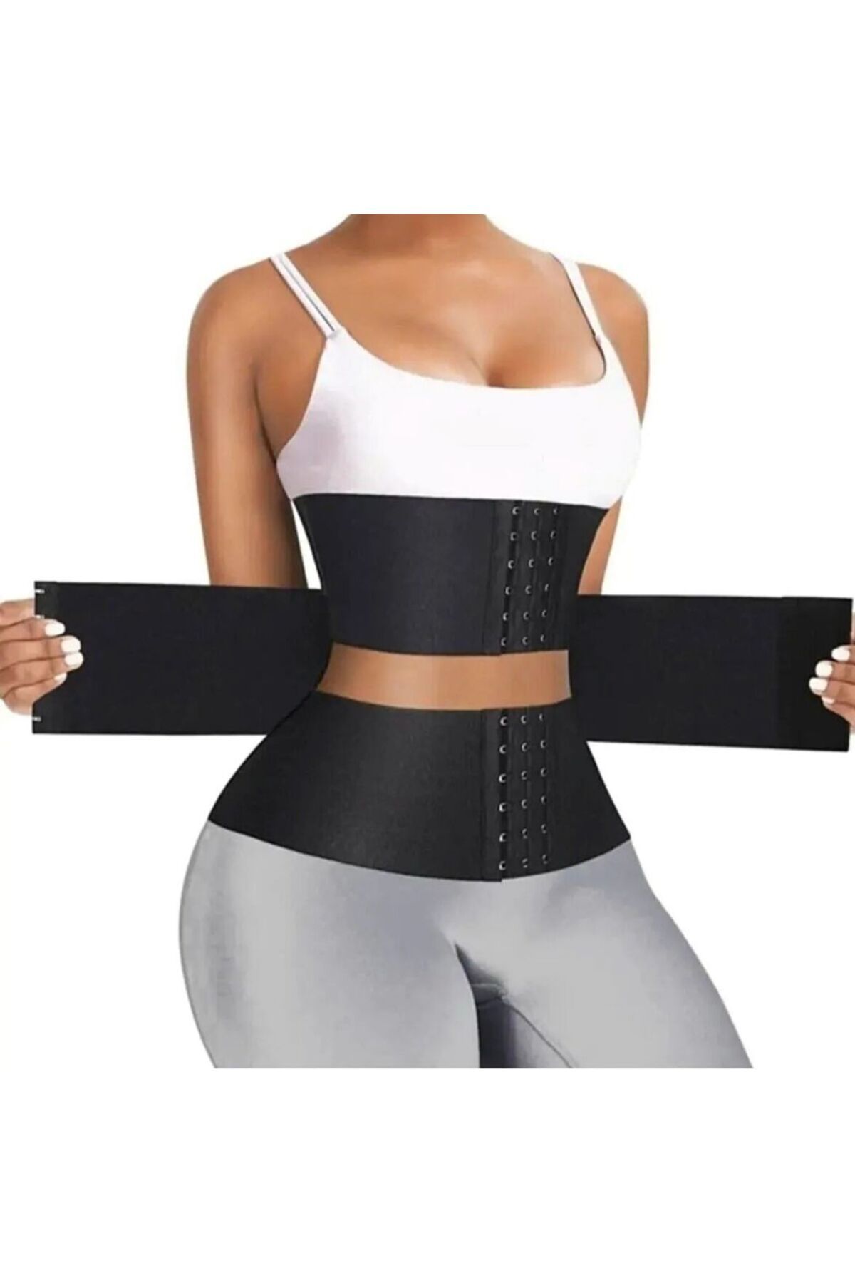 zerotex AGRAFLI LATEX BEL KORSE KUM SAATİ GÖBEK SIKILAŞTIRICI