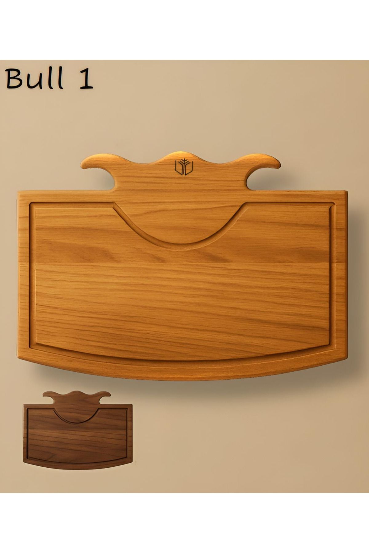 Ysf Bull 1 Steak Sunum Tahtası – Iroko