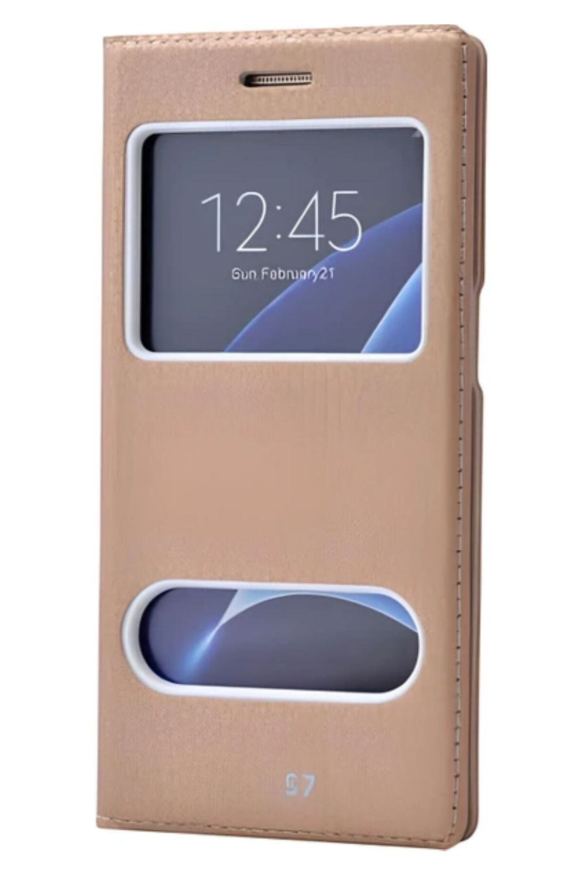 System Com Galaxy S7 Zore Dolce Kapaklı Kılıf