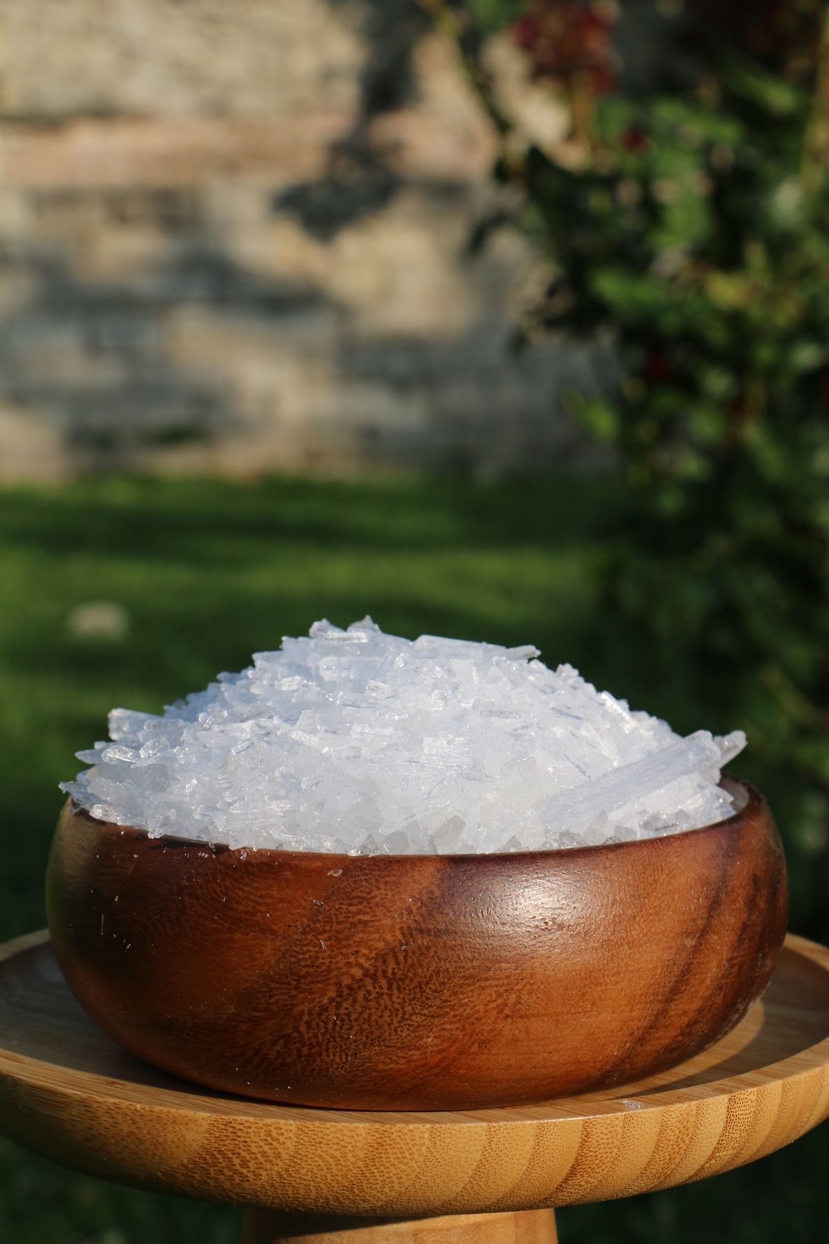 Natura Şifa Saf Kristal Mentol – Ferahlatıcı Aroma | Koku, Buhar Banyosu, Cilt ve Solunum Desteği 250 Gram