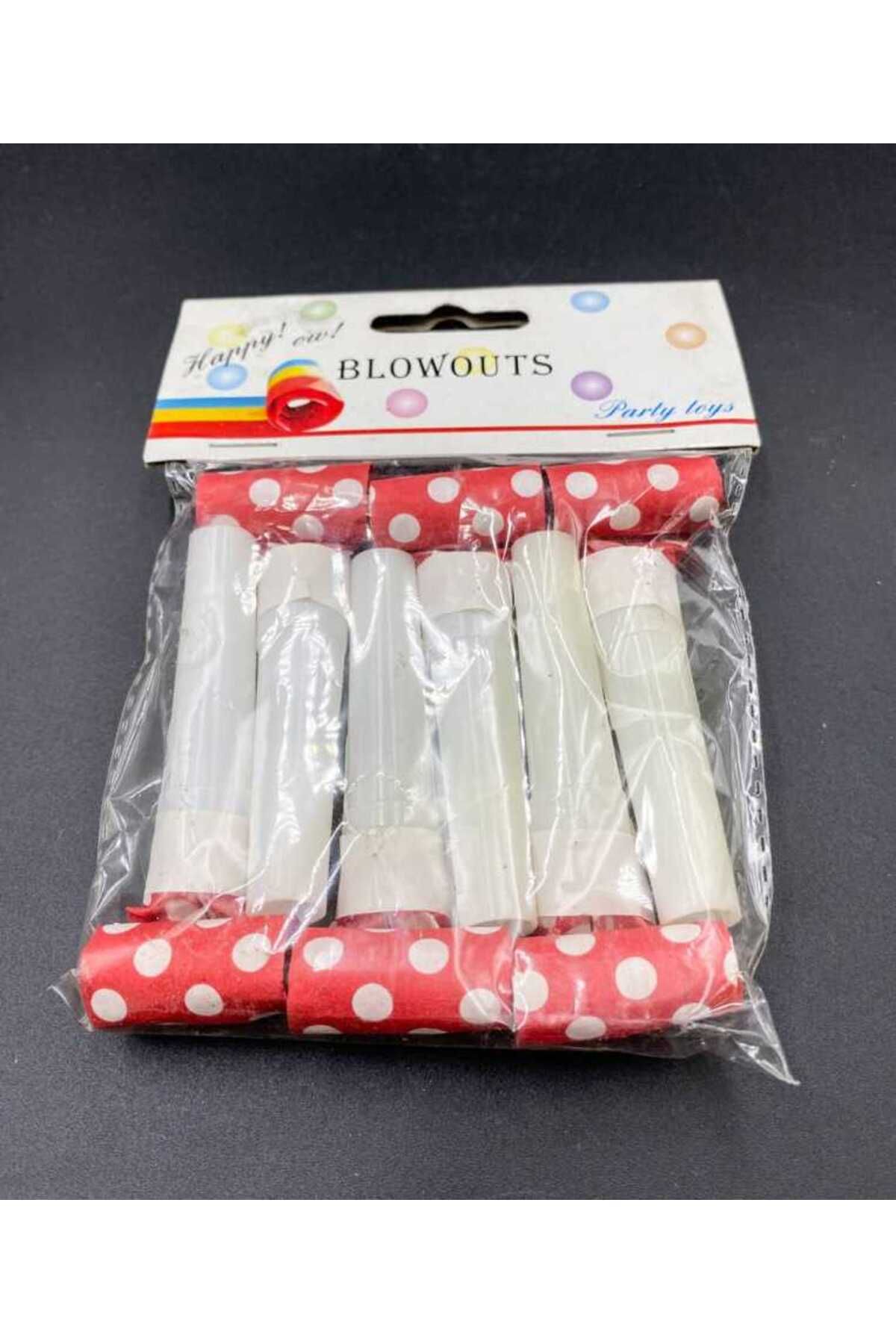 Gökçe Koleksiyon Blowouts Party Toys (Parti Oyuncakları) - Üflemeli Uzayıp Kısalır AOB3332 (N)