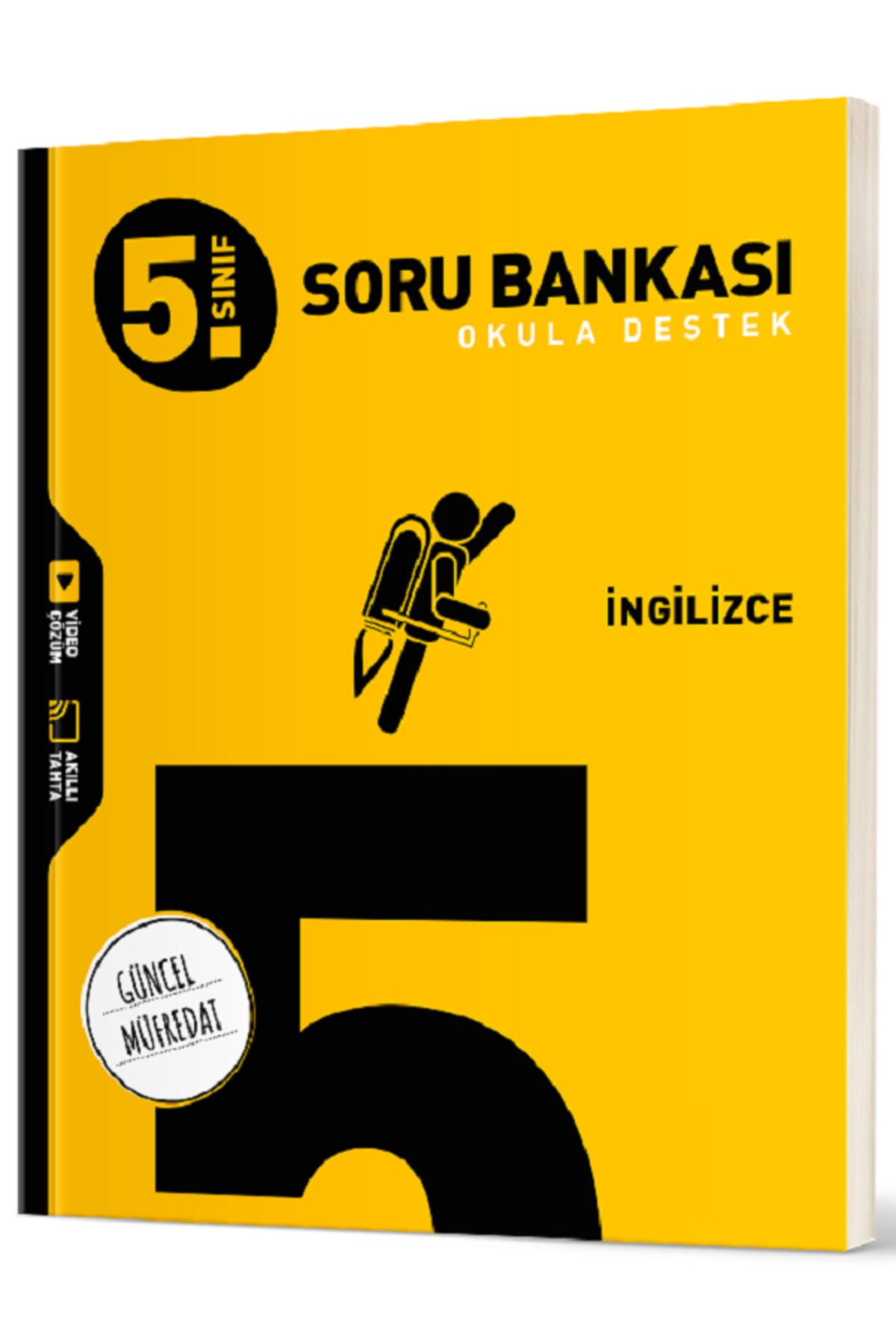 Evrensel İletişim Yayınları 5.Sınıf Hız Yayınları İngilizce Soru Bankası / Video Çözümlü / Güncel Müfredat