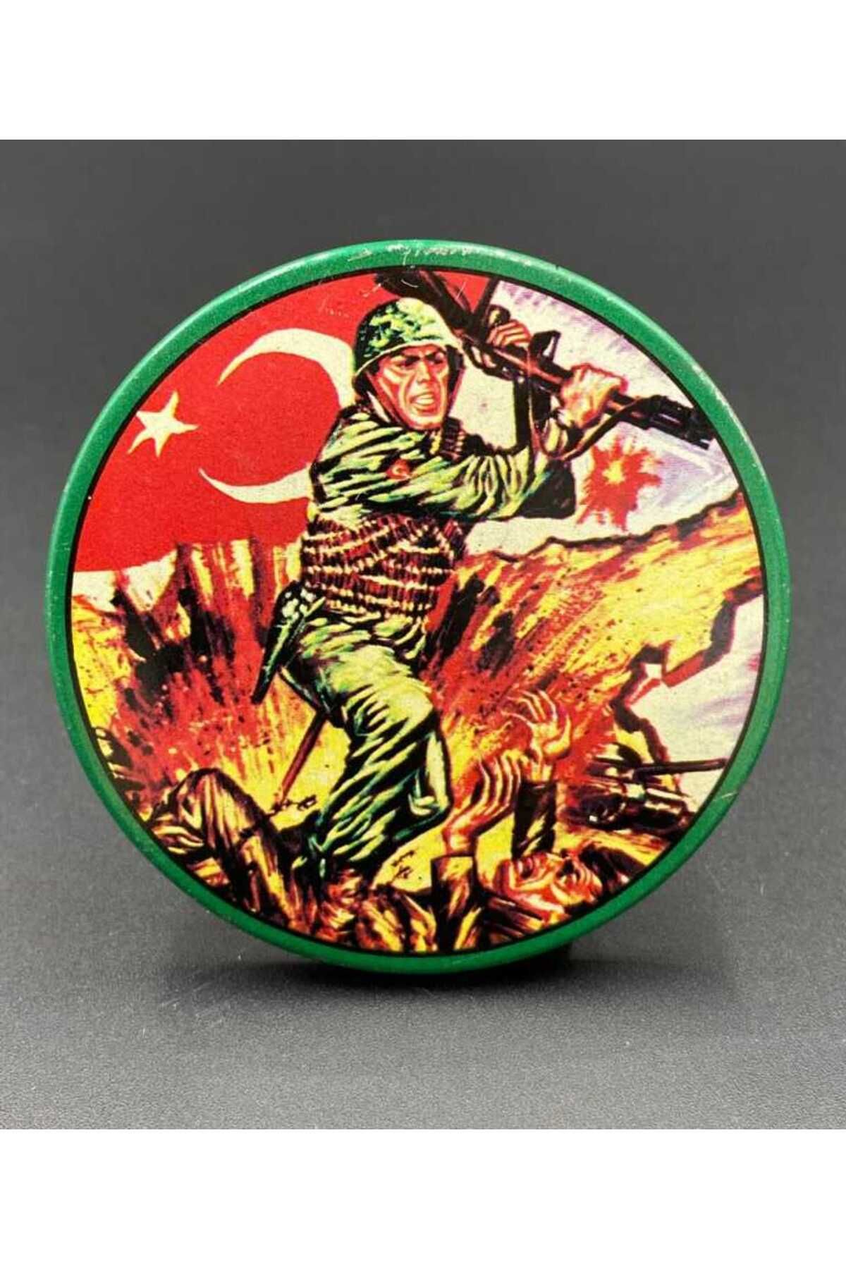 Gökçe Koleksiyon 1974 Kıbrıs Çıkarması Konulu 1970ler Cep Aynası AOB3284