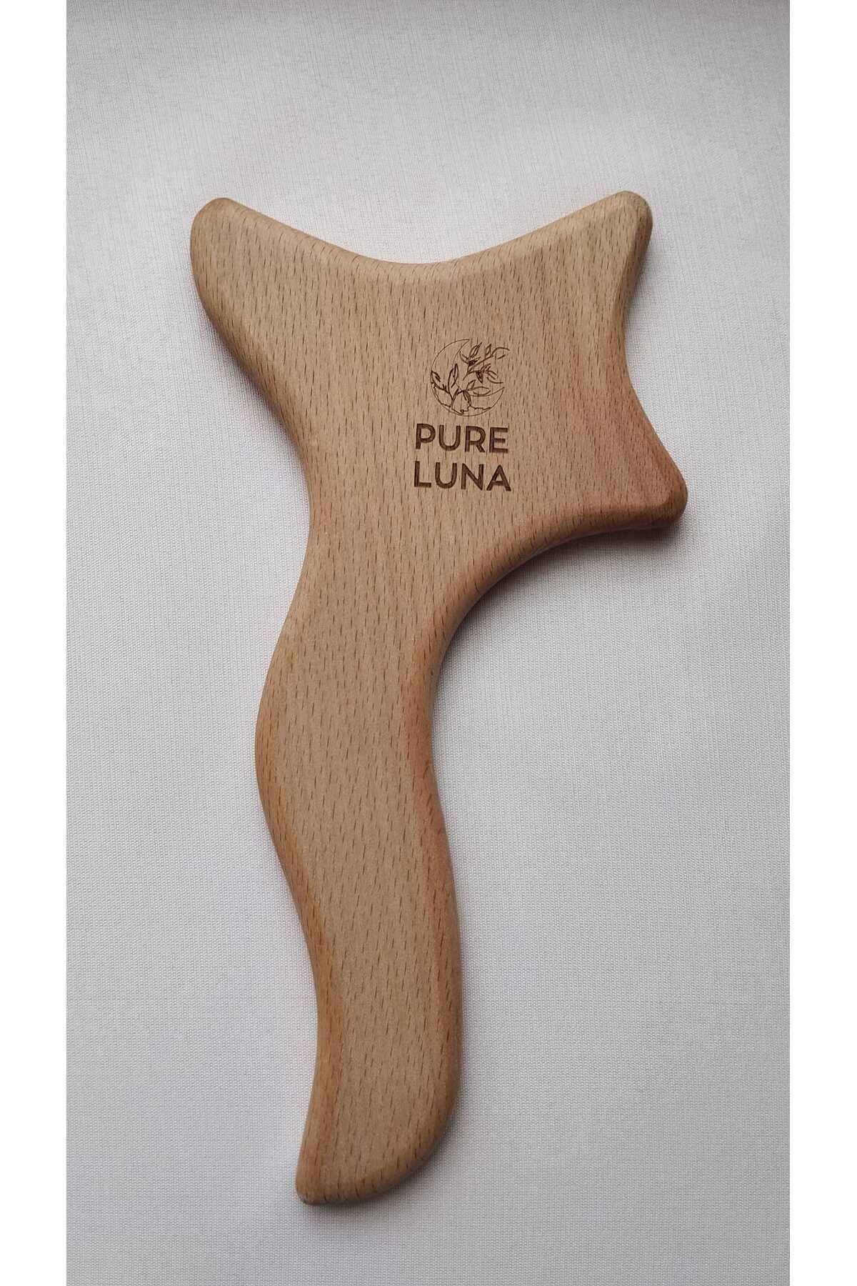 Pure Luna Ahşap Masaj Aleti Balta Model