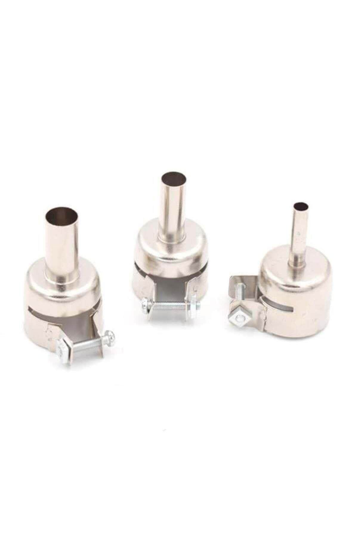 YİĞİTAUTOCLASS Powermaster ZD-968 Serisi Uyumlu 3 Lü Set Havya Üfleme Ucu