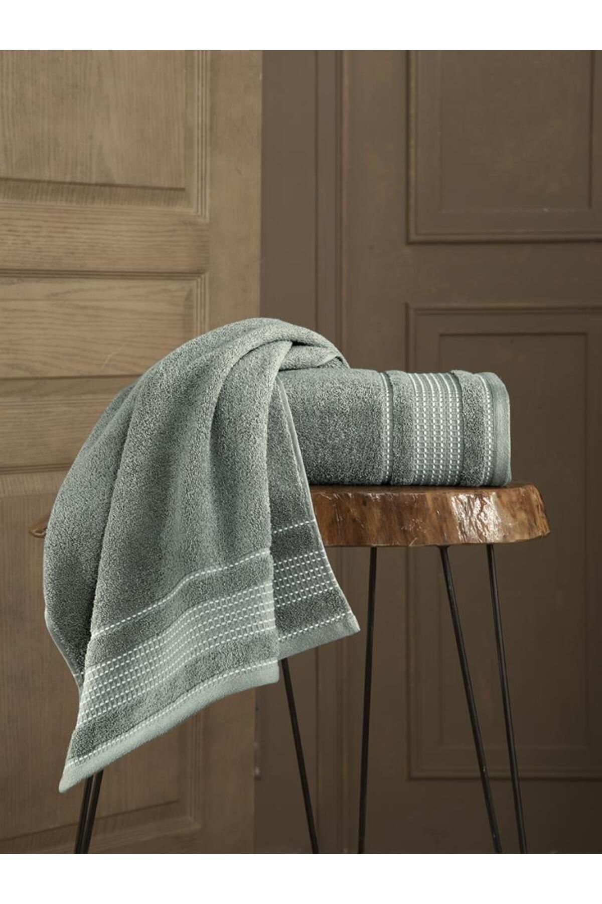 Karna Home Cotton Ladın Banyo Havlusu 90x150