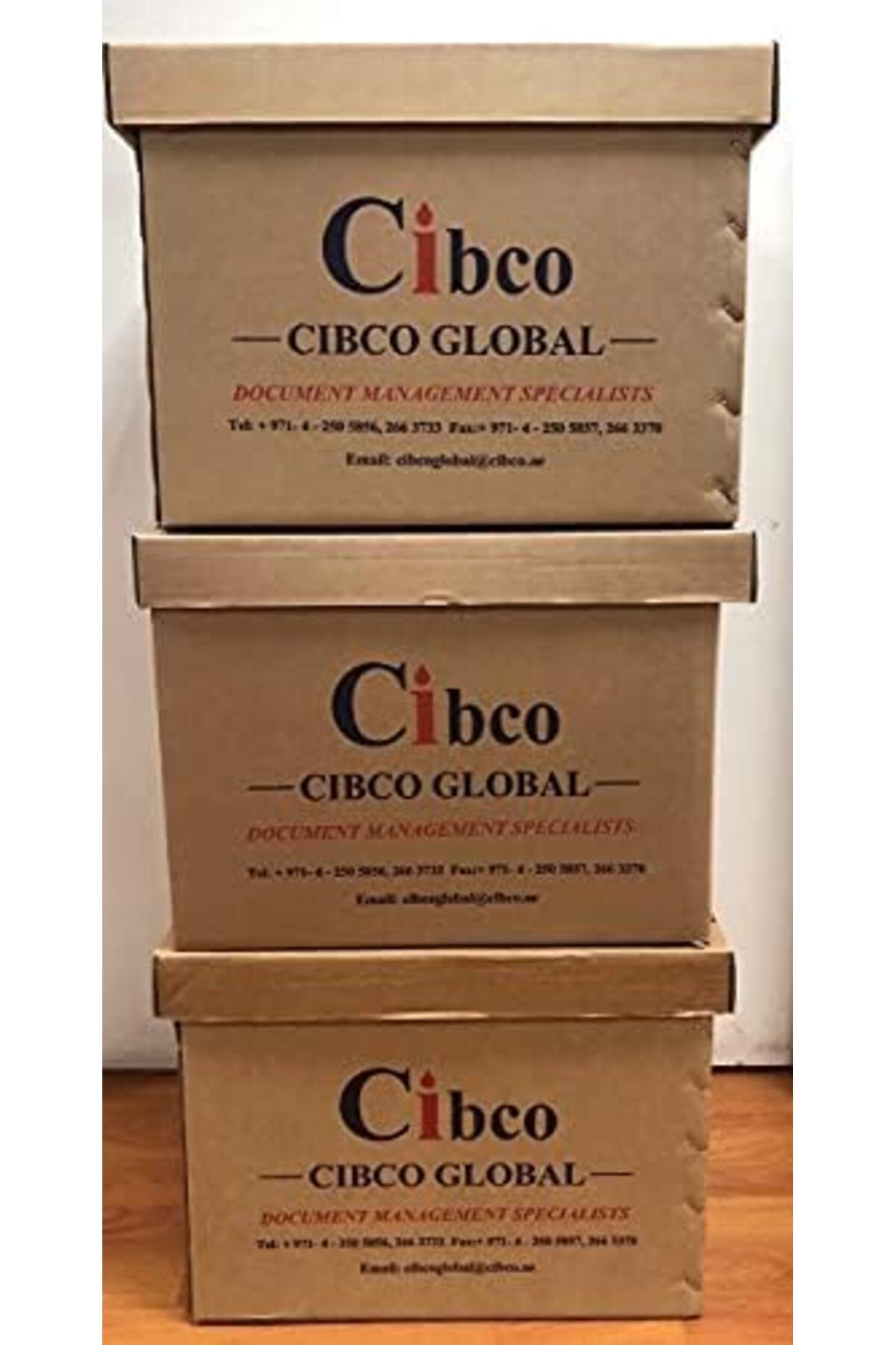 Cibco-Pack of 5 Boxes - A4 File Storage Box/Document Storage Box/Archive Box/Shipping Box/Storage Bo 3