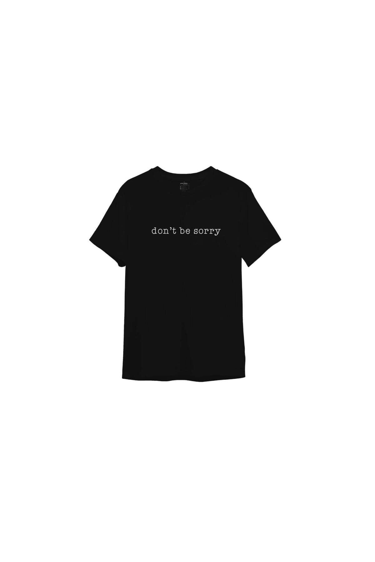 The Lucid Lab Don't Be Sorry Tişört - Siyah