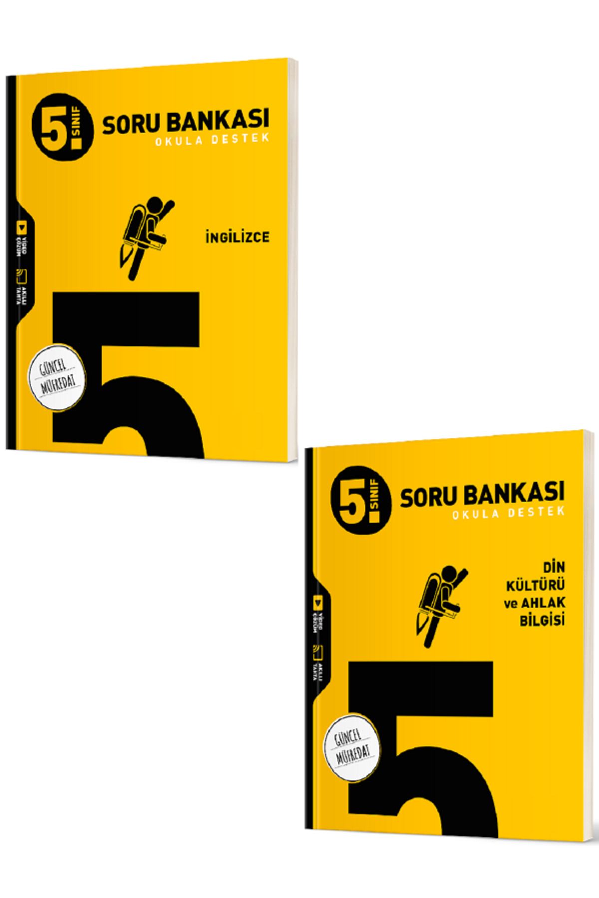 Evrensel İletişim Yayınları 5.Sınıf Hız Yayınları İngilizce + Din Kültürü Soru Bankaları / Güncel Müfredat / 2 KİTAP / YENİ