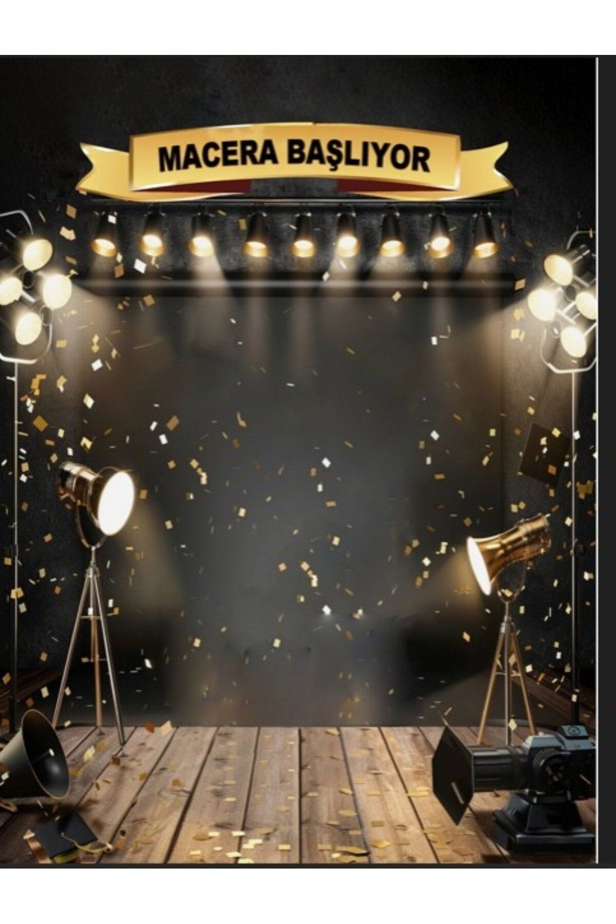 PROMISEBACKDROP2 MACERA BAŞLIYOR 150x200 KUMAŞ PANO OKUL ETKİNLİK