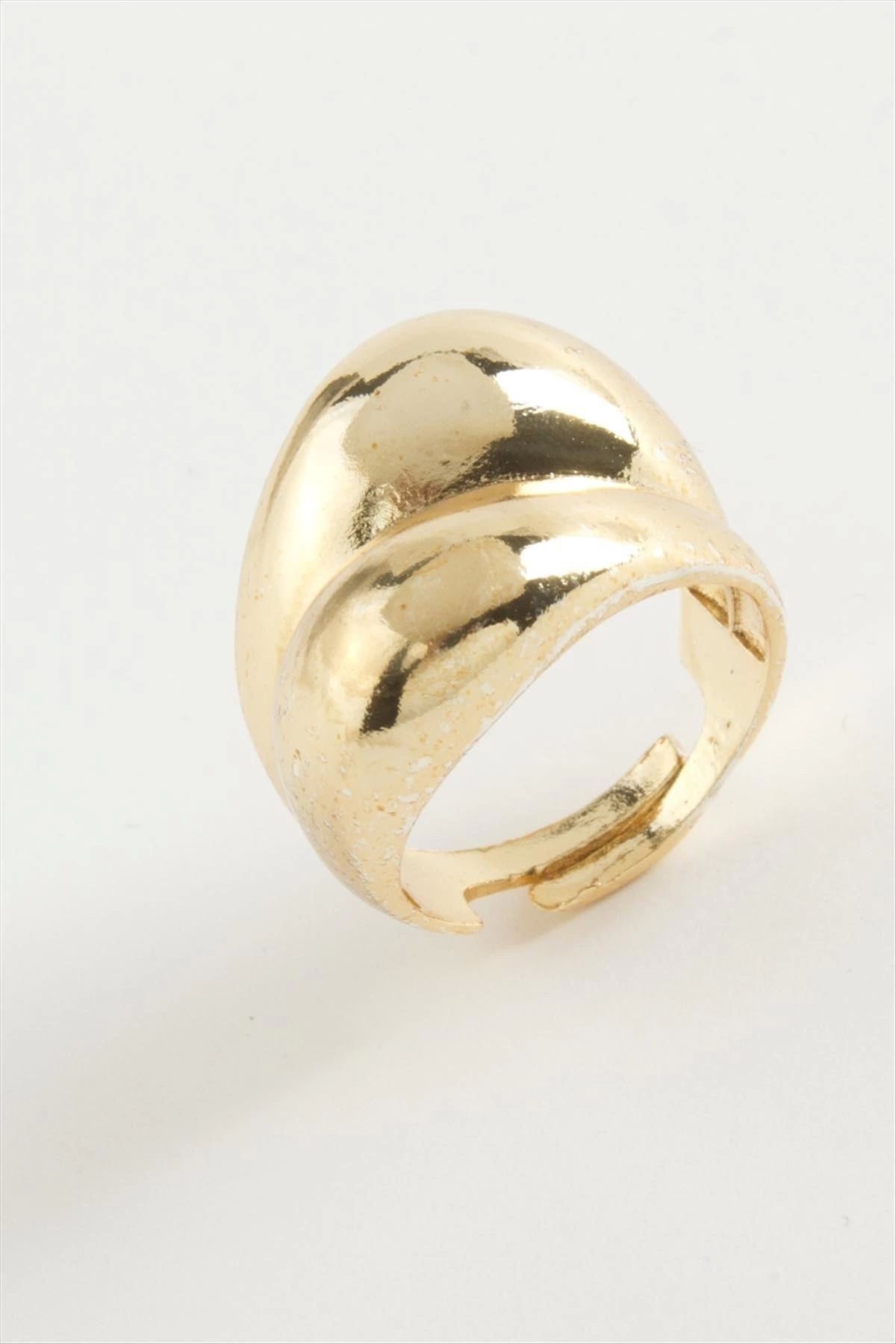 Emper Oval Metal Yüzük