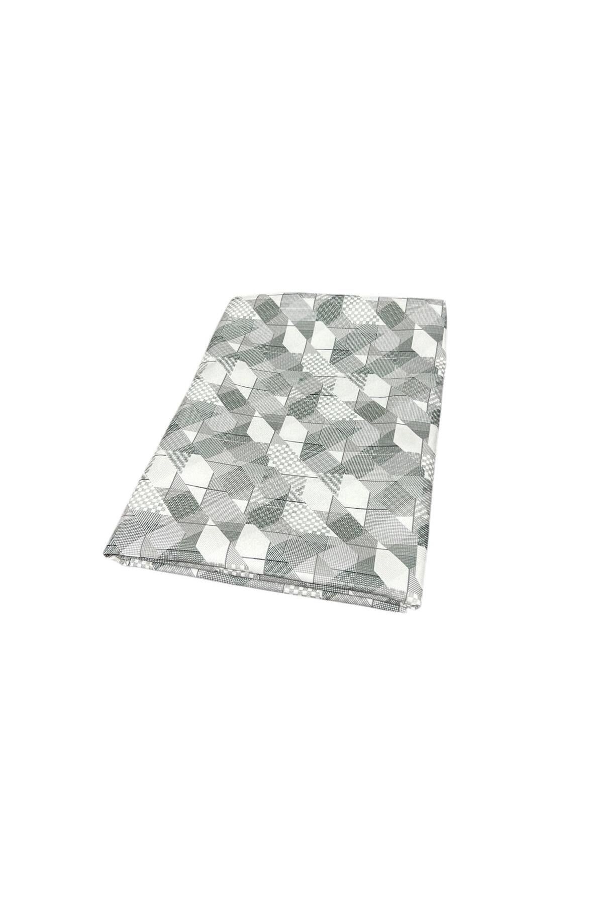 CENGİZ ÇEYİZ Süet Çift Kişilik Desenli Döşek Yüzü 135X195