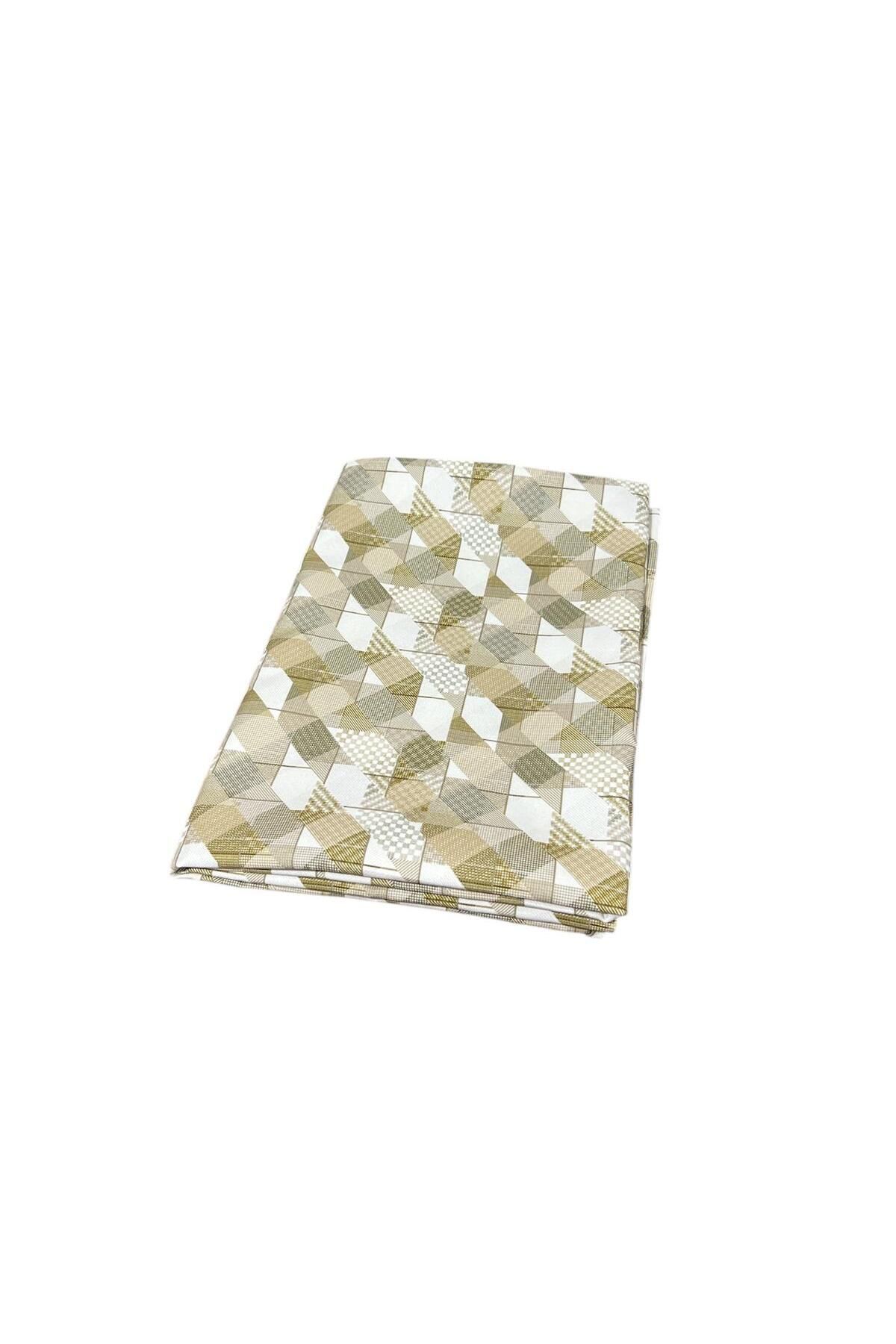 CENGİZ ÇEYİZ Süet Çift Kişilik Desenli Döşek Yüzü 135X195