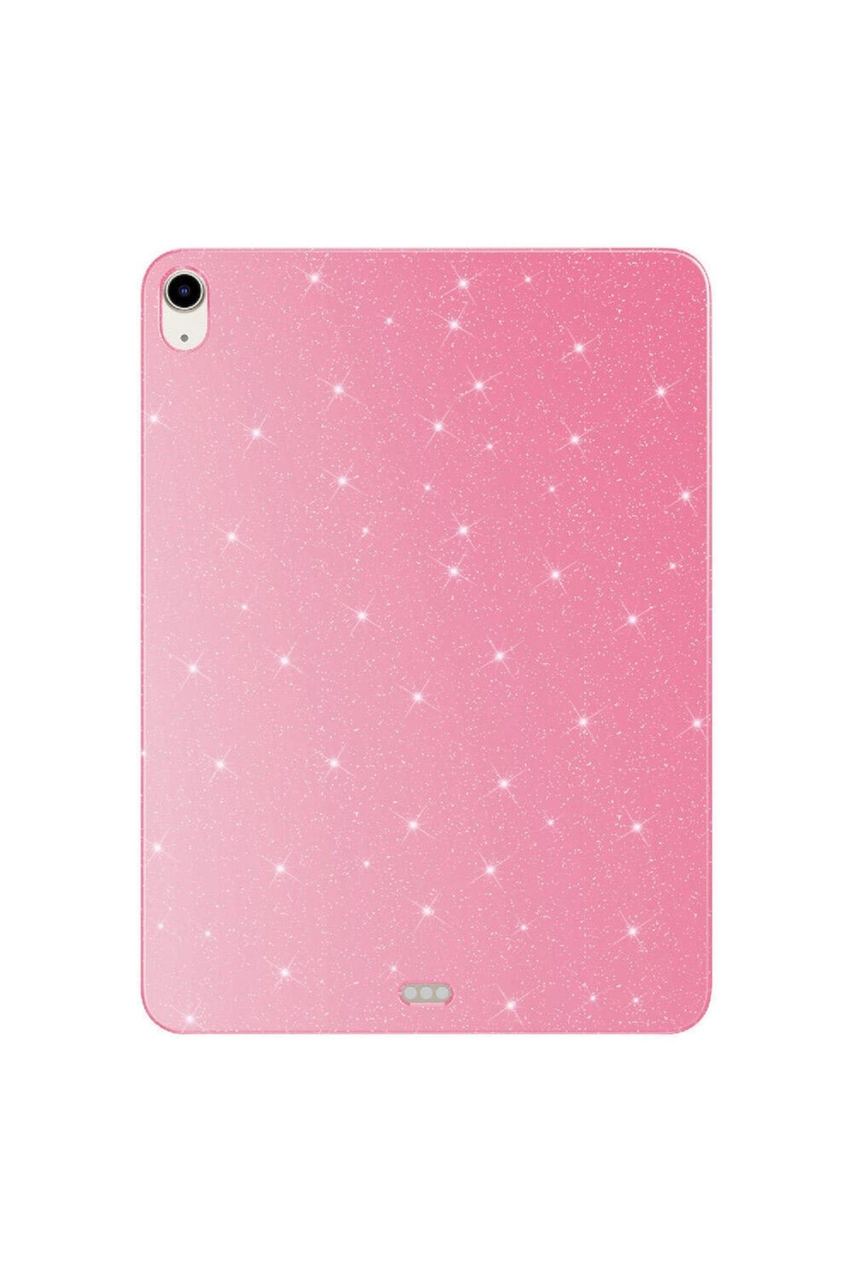 Megafox Teknoloji Apple iPad 10.9 2022 (10.Nesil) Uyumlu Tablet Kılıfı Koton Case Simli Parlak Kapak