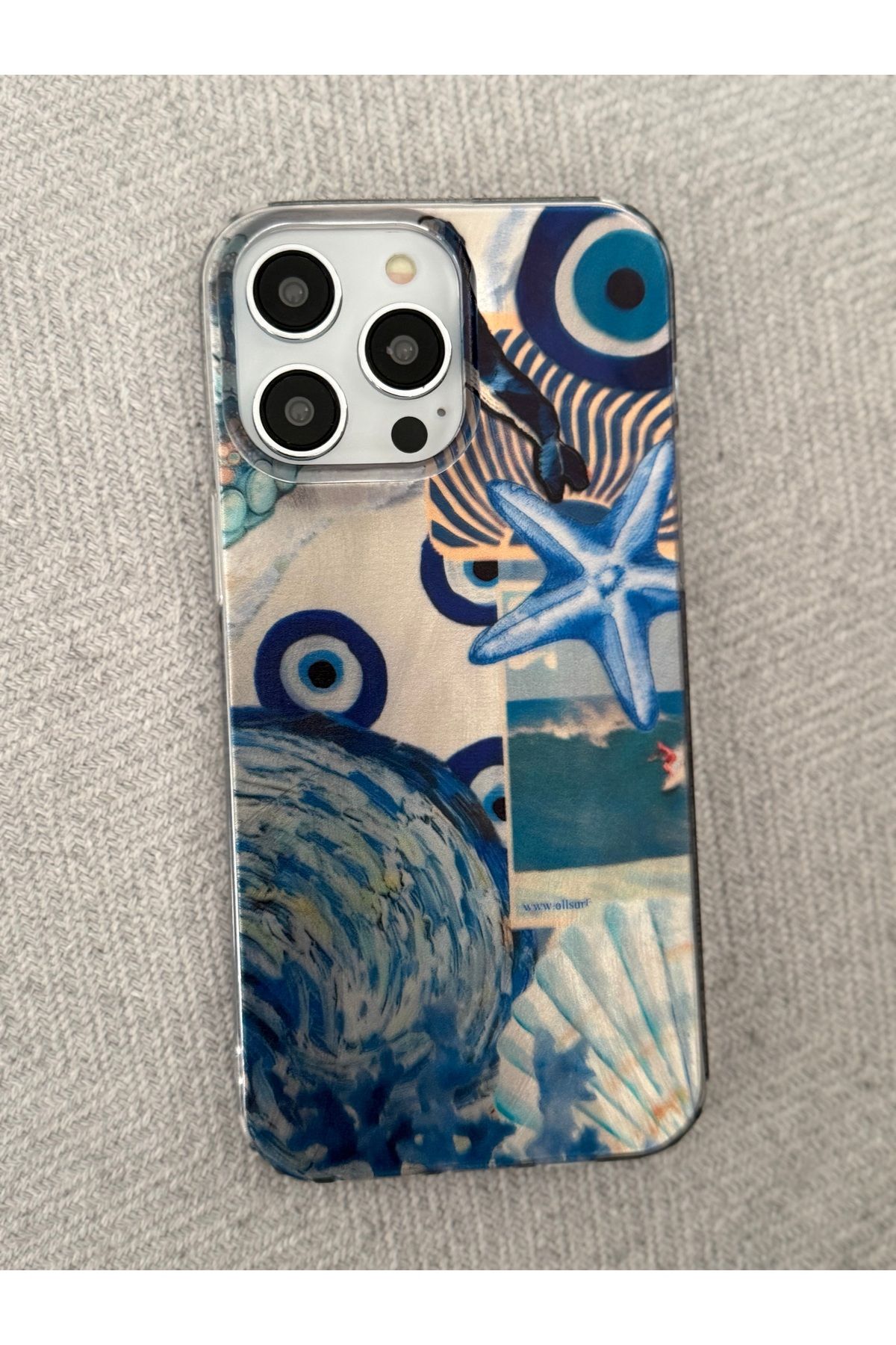 FİŞNEİLETİŞİM İPHONE 15 PRO UYUMLU DENİZ YILDIZI KILIF