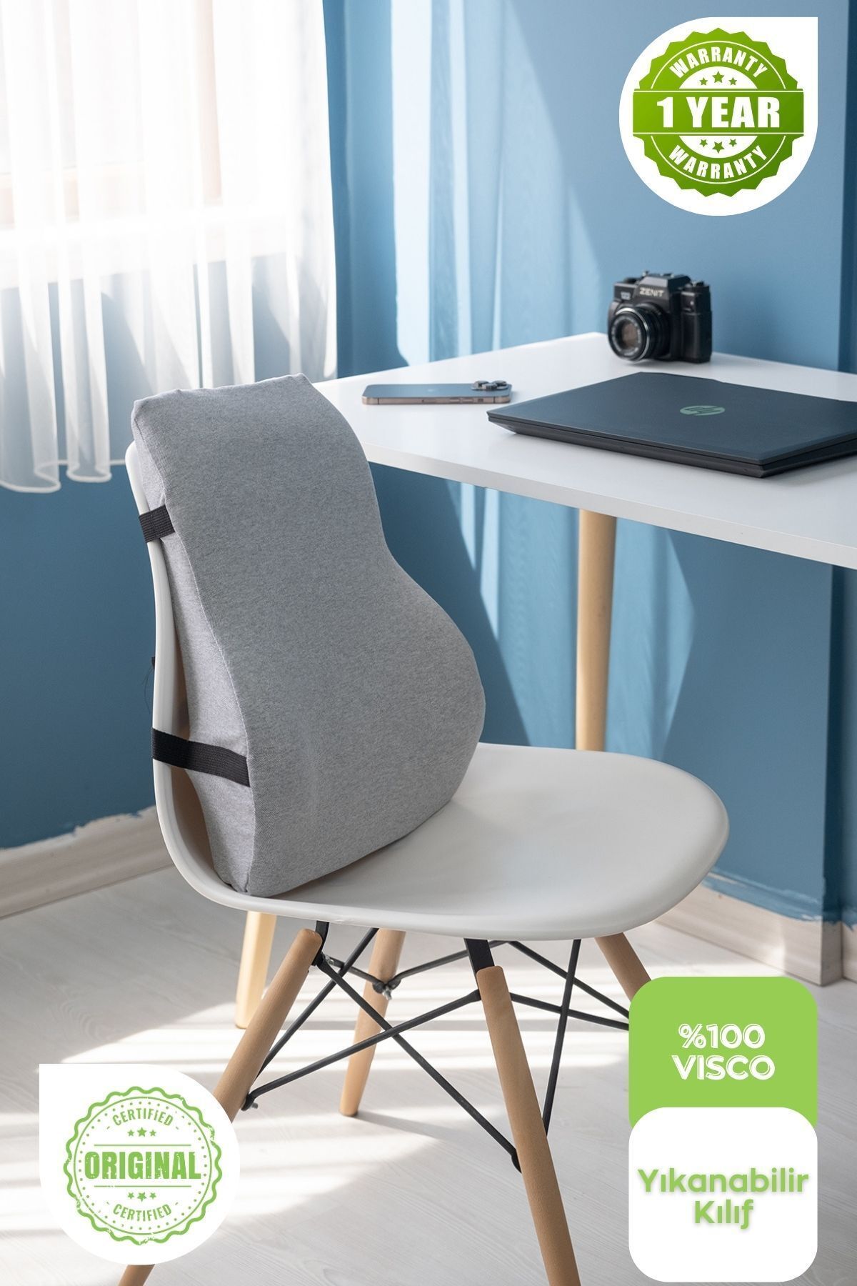 teknotrust Ortopedik bel yastığı, konfor ve destek sağlayan ergonomik tasarım