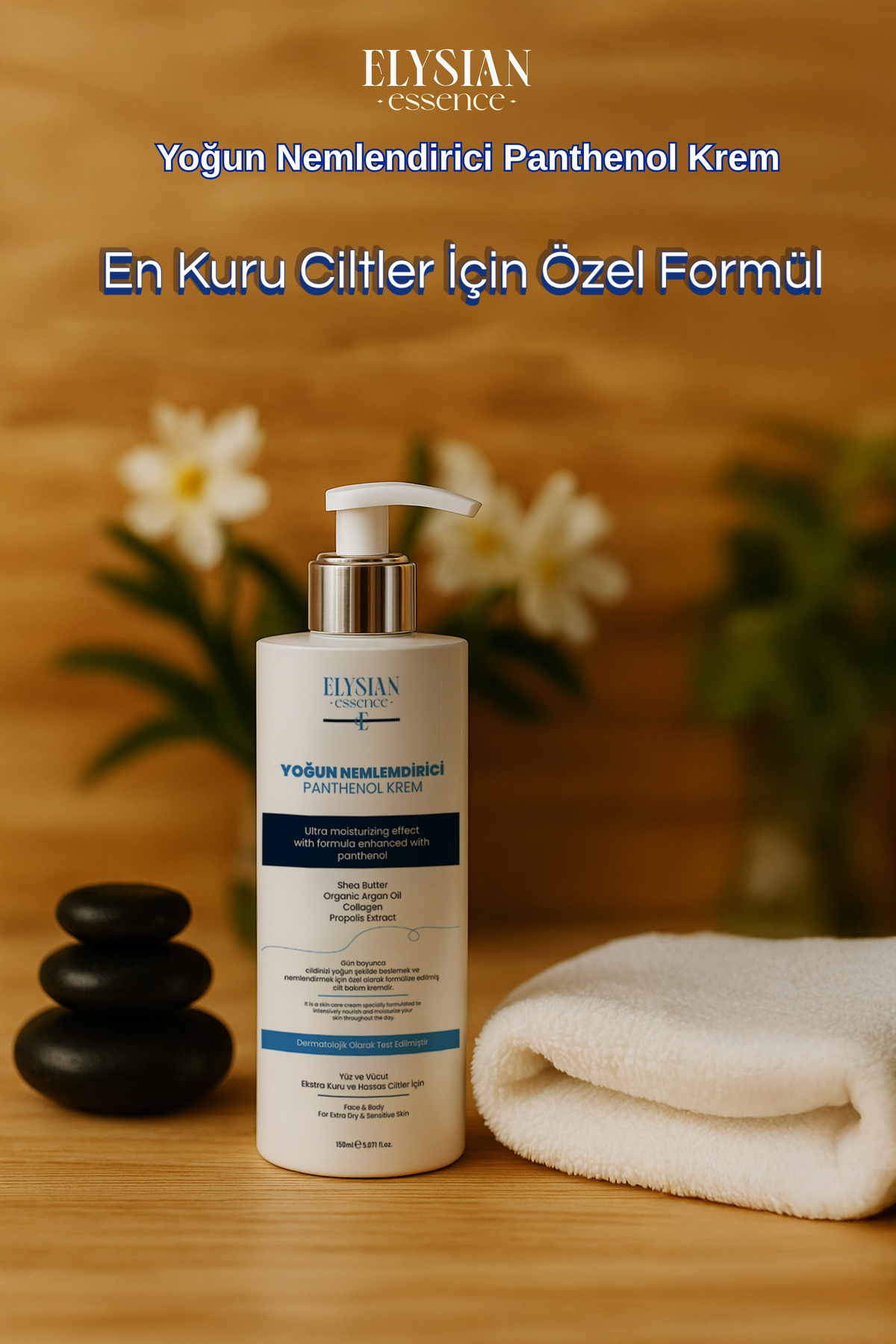 Yoğun Nemlendirici Panthenol Krem 3'lü Set | Kuru ve Hassas Ciltlere 24 Saat Bakım, Argan, Shea Yağı — 4426.3 — تصویر 7 از 8