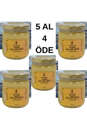 APİMED Saf Arı Sütü (5*200GR) Doğal, Taze ve Soğuk Zincirli Gönderim | Enerji...