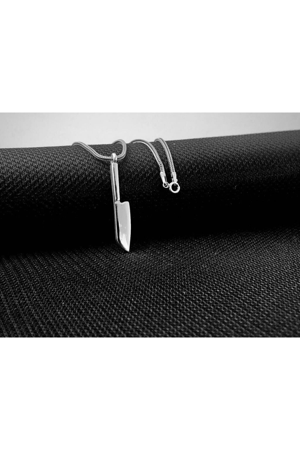 shop Şef Bcak 925 Ayar Gümüş Erkek Kolye