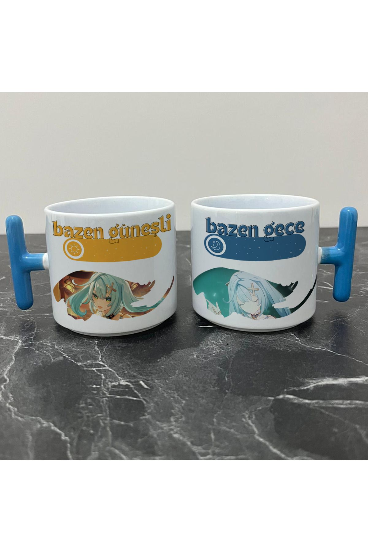 Define Moyas Genshin Impact Faruzan Kupa Bardak - Genshin Impact Güneşli Gece Serisi