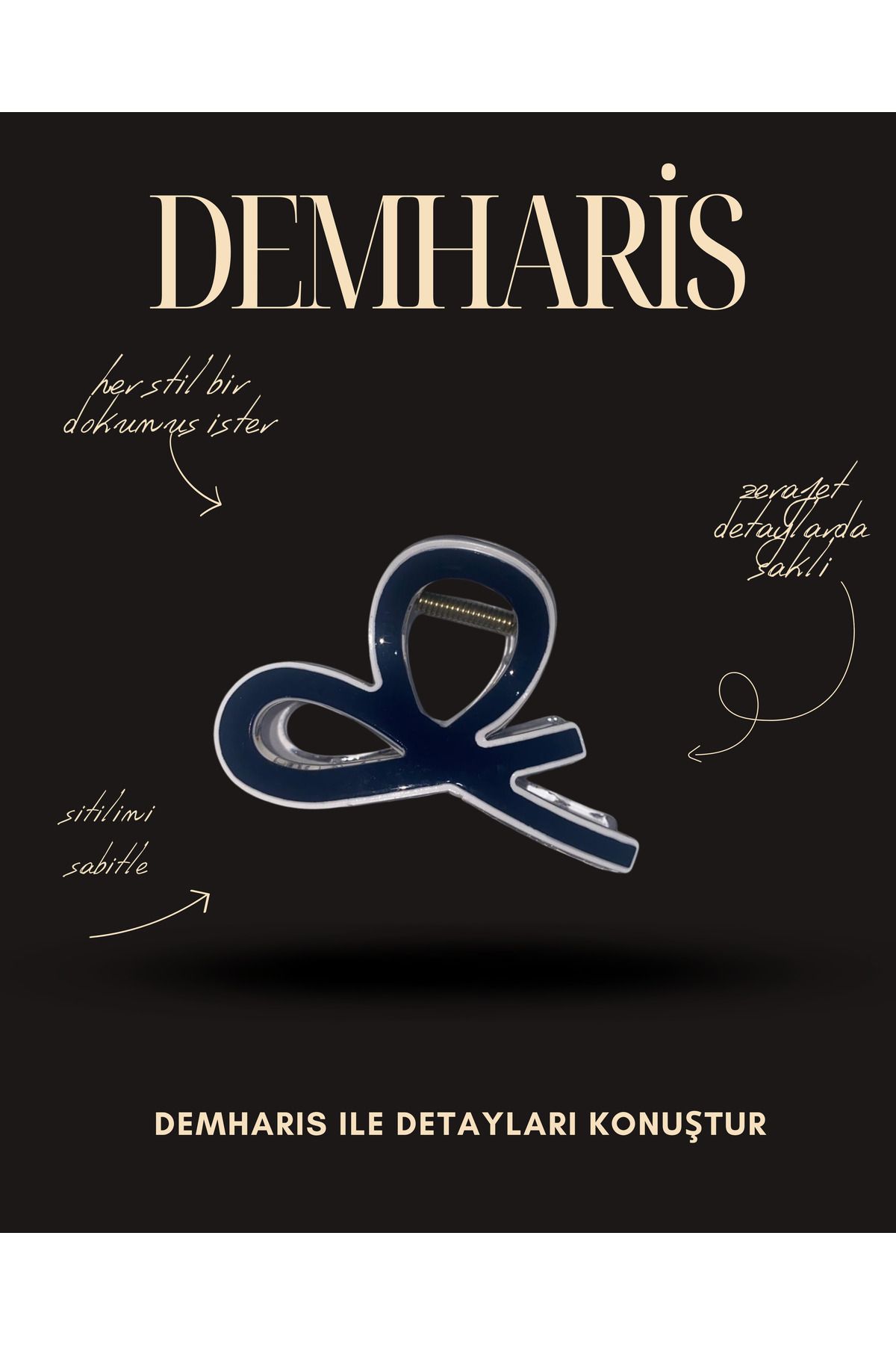 DEMHARİS KALİTESİYLE premium zarif toka