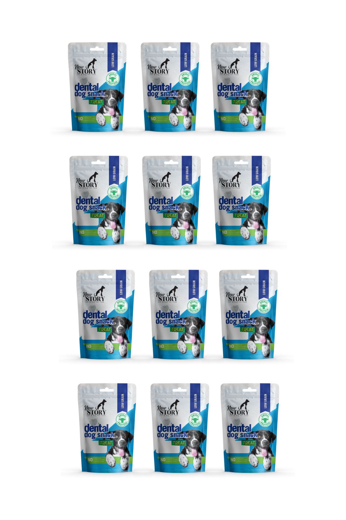 New Story Dog Dental 12 X 80 gr Ağız Kokusu, Diş Sağlığı, Dental Anti Tartar