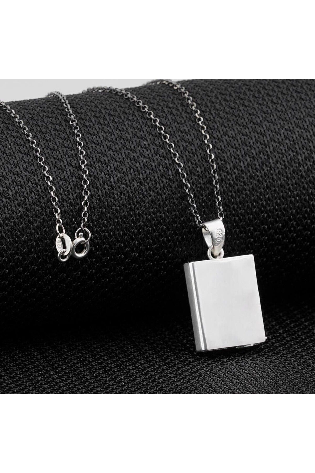 shop Cevşen 925 Ayar Gümüş Erkek Kolye