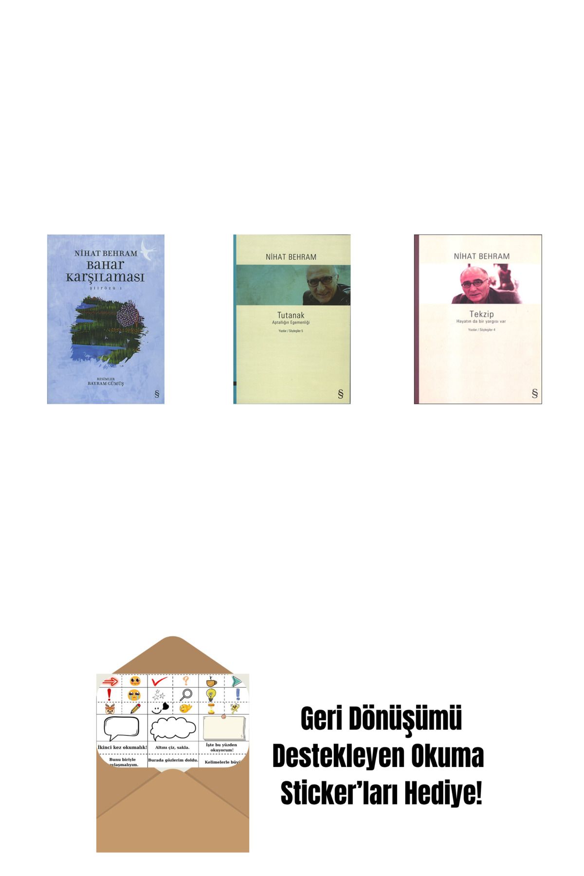 Alfa Yayınları Bahar Karşılaması + Tutanak + Tekzip + Okuma Sticker'ları