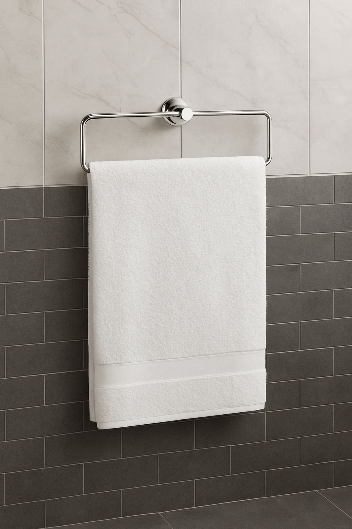 OMG Fi Havluluk, Yuvarlak, 24cm - Krom