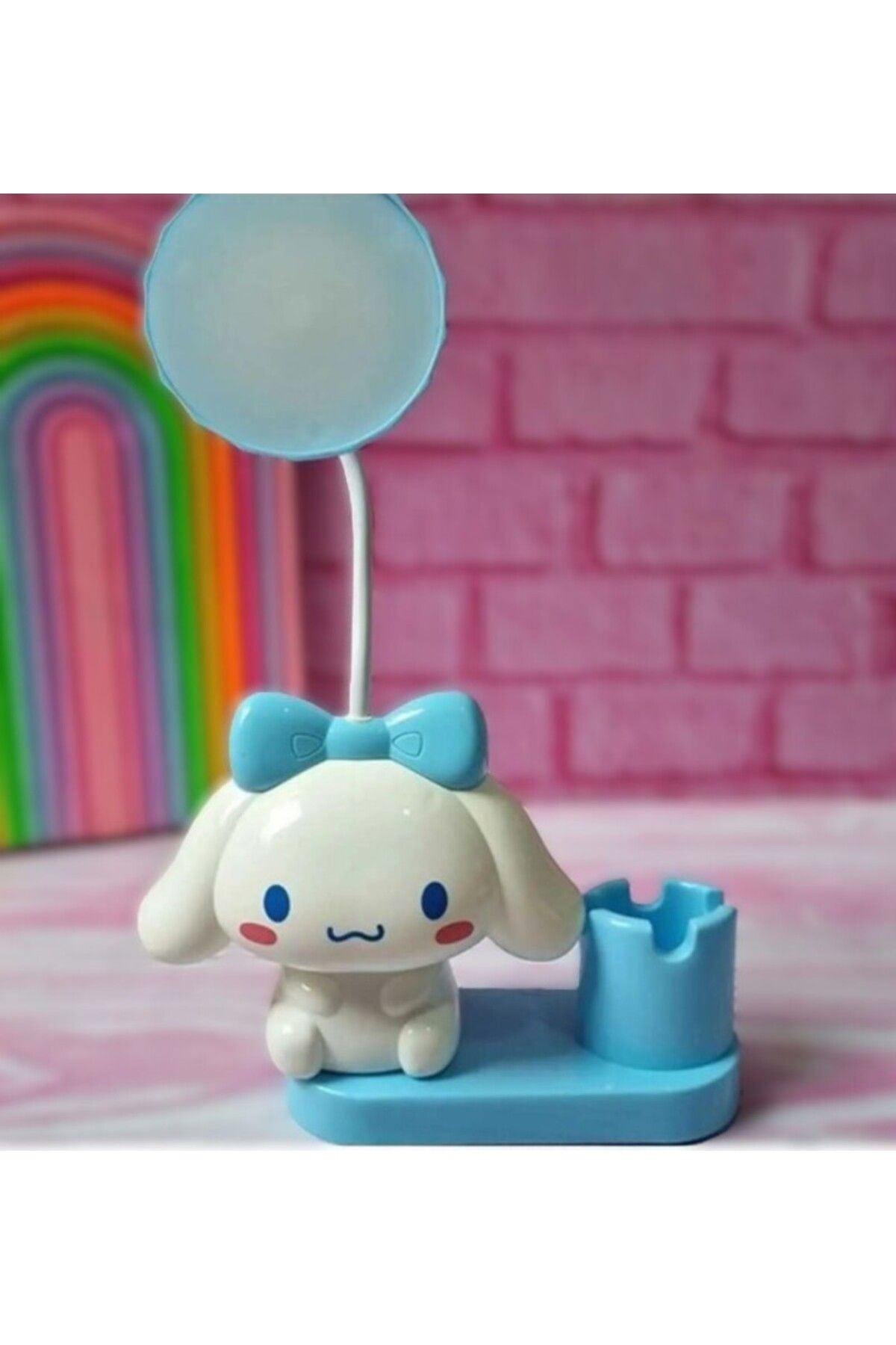 ada çanta kırtasiye cinnamoroll figürlü kalemlikli masaüstü şarjlı gece lambası AD445858