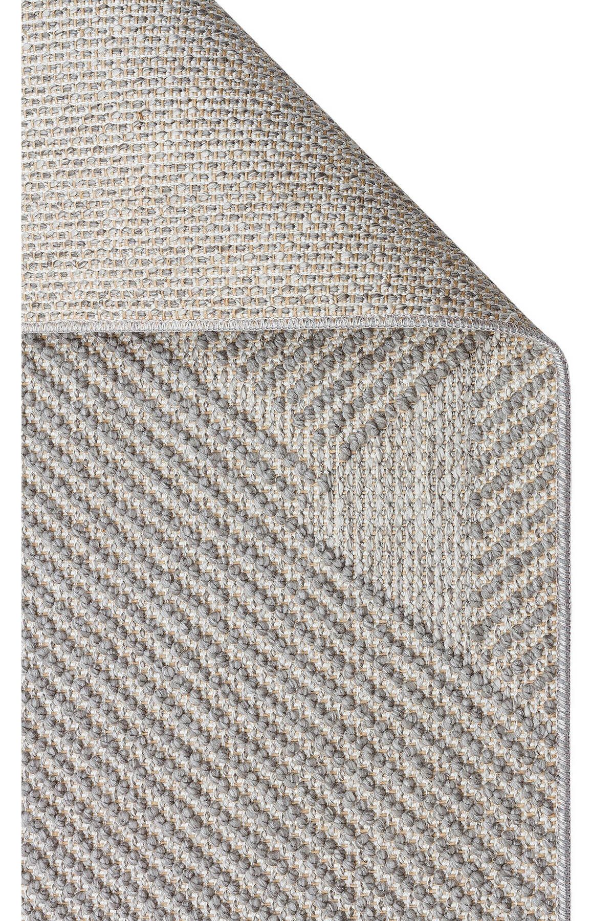 akbel halı & yatak exclusive home design Motto MOT 10 Gri - Yumuşak Dokulu Modern Halı