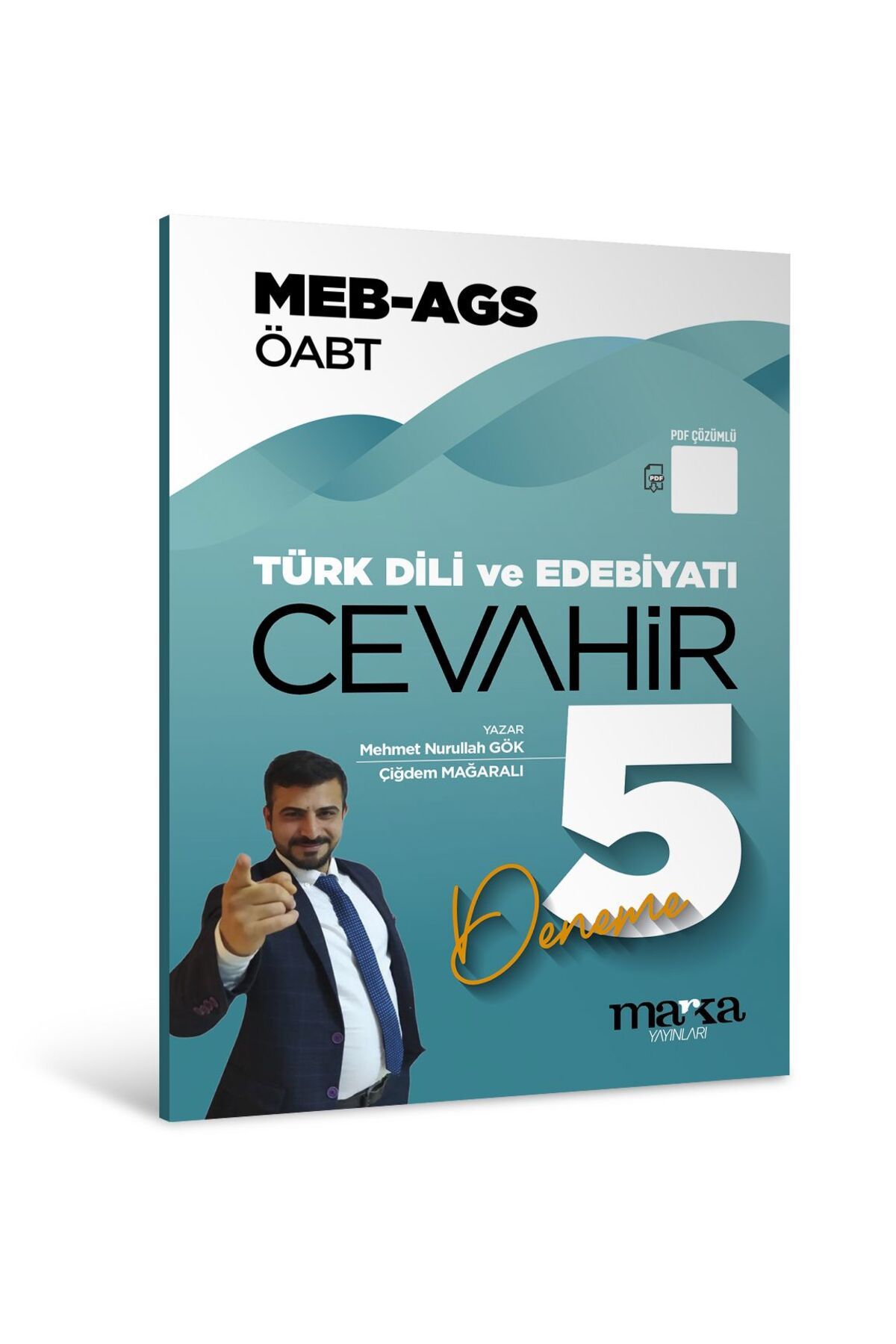 Marka Yayınları MEB - AGS ÖABT TÜRK DİLİ ve EDEBİYATI CEVAHİR 5 DENEME MARKA YAYINLARI
