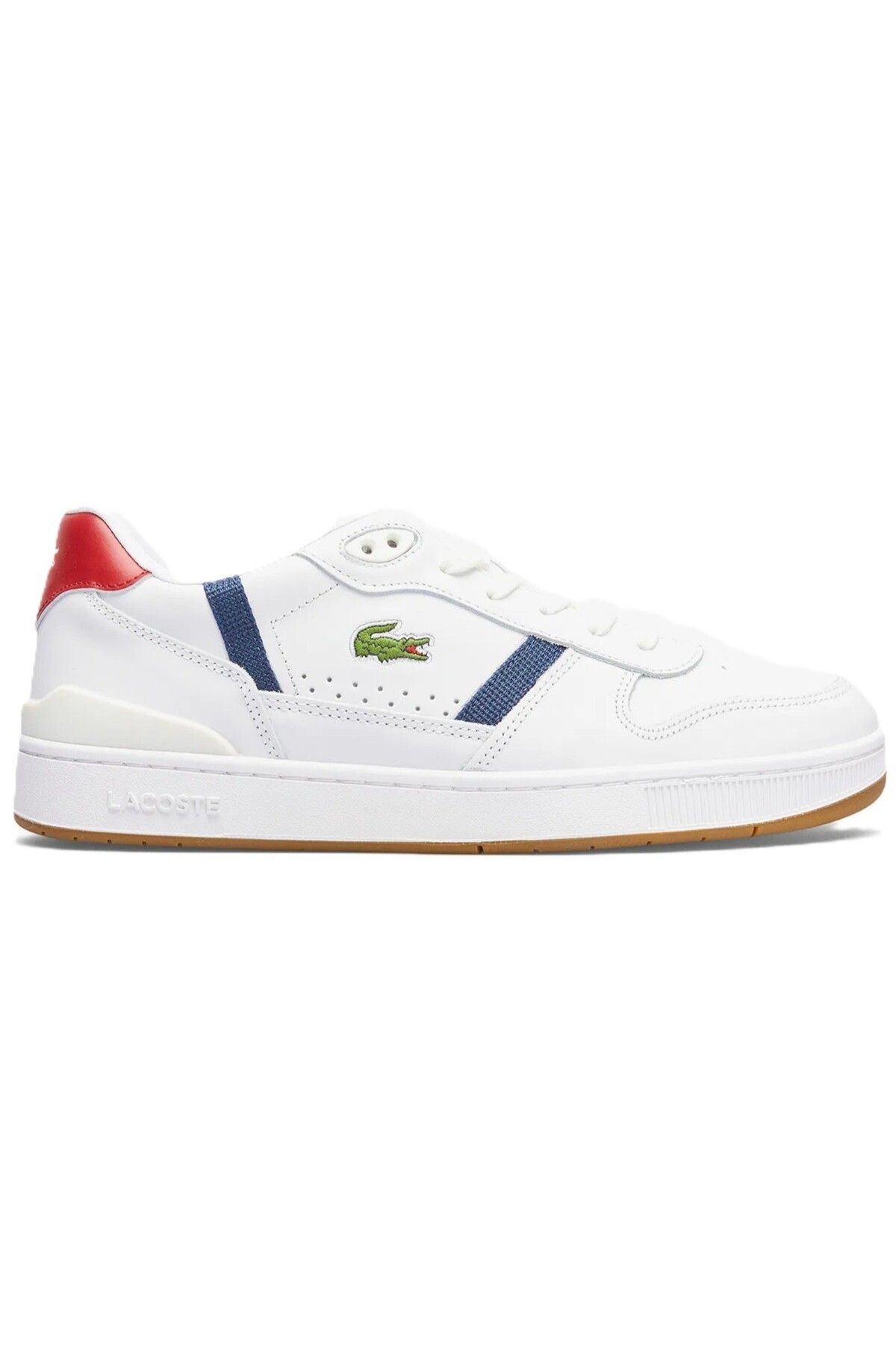 Lacoste T-Clip Set Hakiki Deri Erkek Beyaz Sneaker