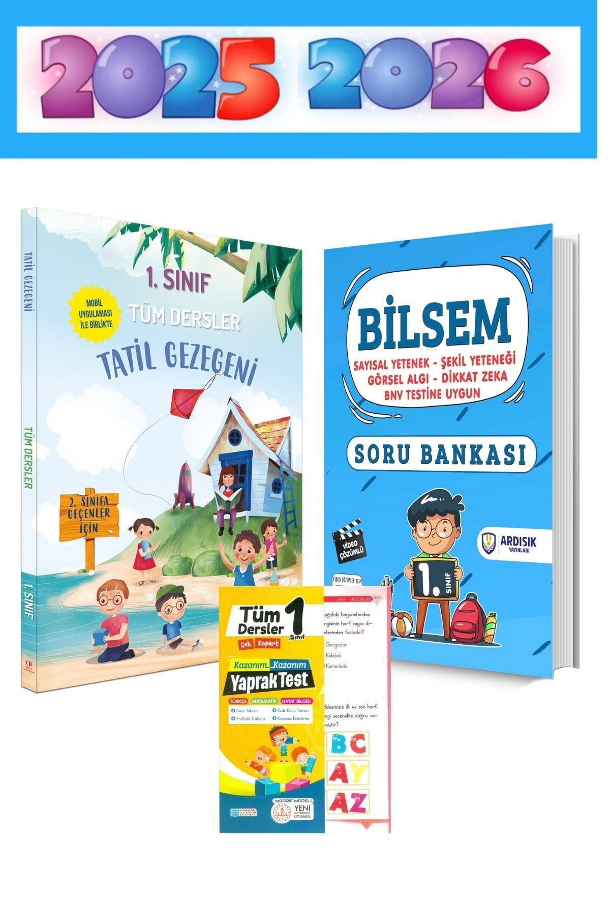 ODTÜ Geliştirme Vakfı Yayıncılık . Sınıf Tatil Gezegeni + Yaprak Test + Bilsem Kitabı