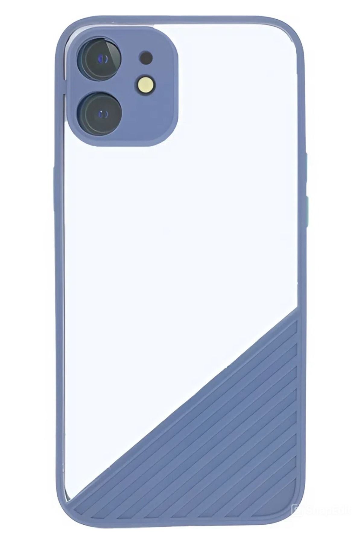 PAZAR417 iphone 12 Uyumlu Tırtıklı Kılıf