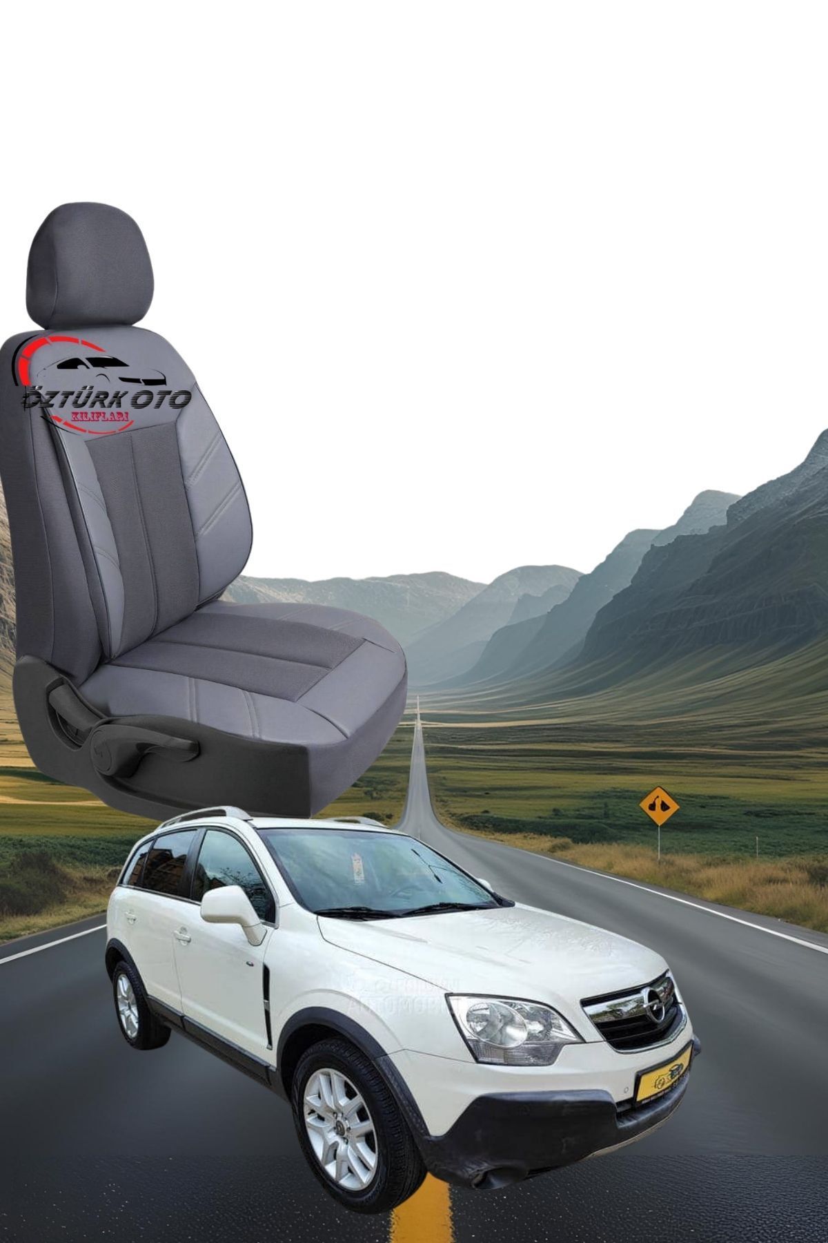 MEVLÜT ÖZTÜRK OTO KILIFLARI Akik Serisi Opel Antara Tam Set Oto Koltuk Kılıfı