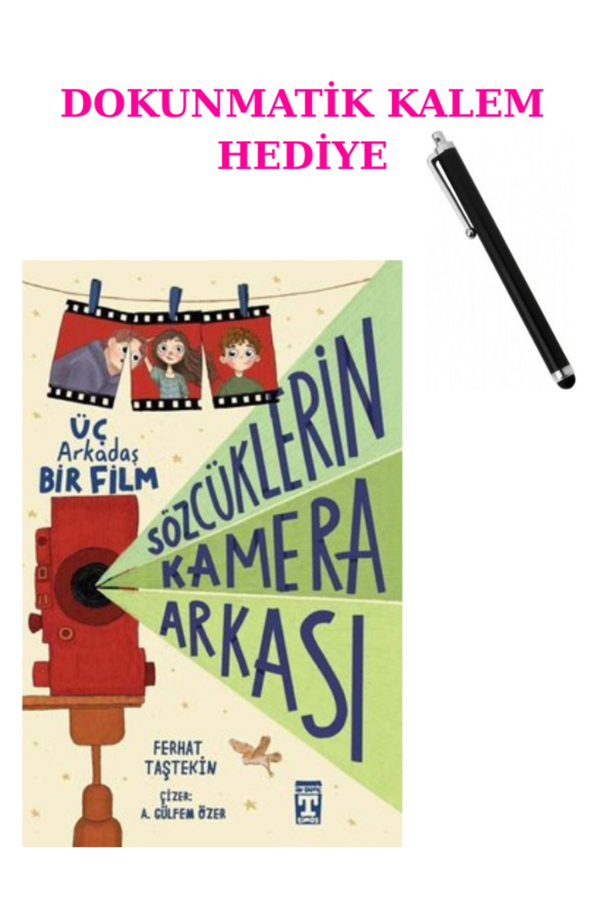FOM Kitap Sözcüklerin Kamera Arkası + DOKUNMATİK KALEM