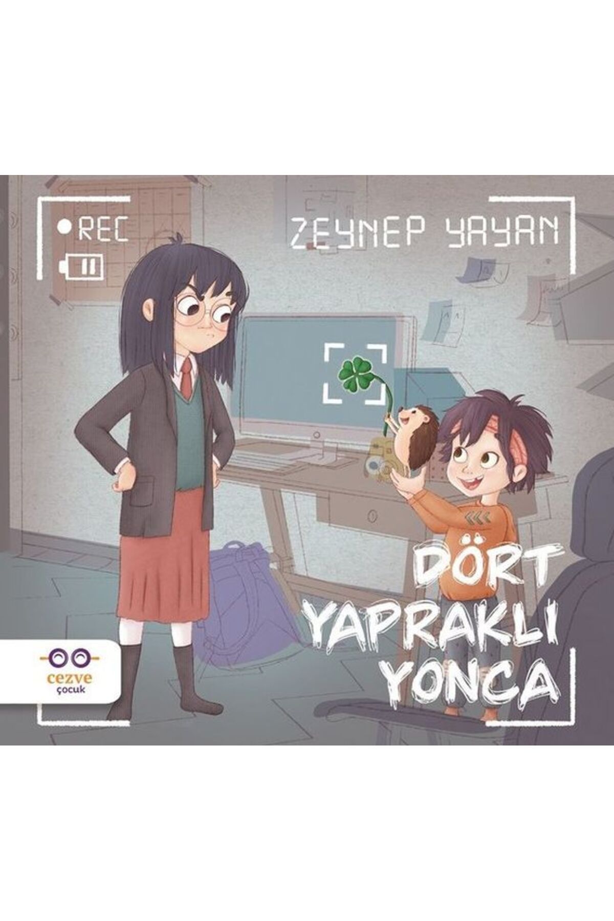 Cezve Çocuk Dört Yapraklı Yonca