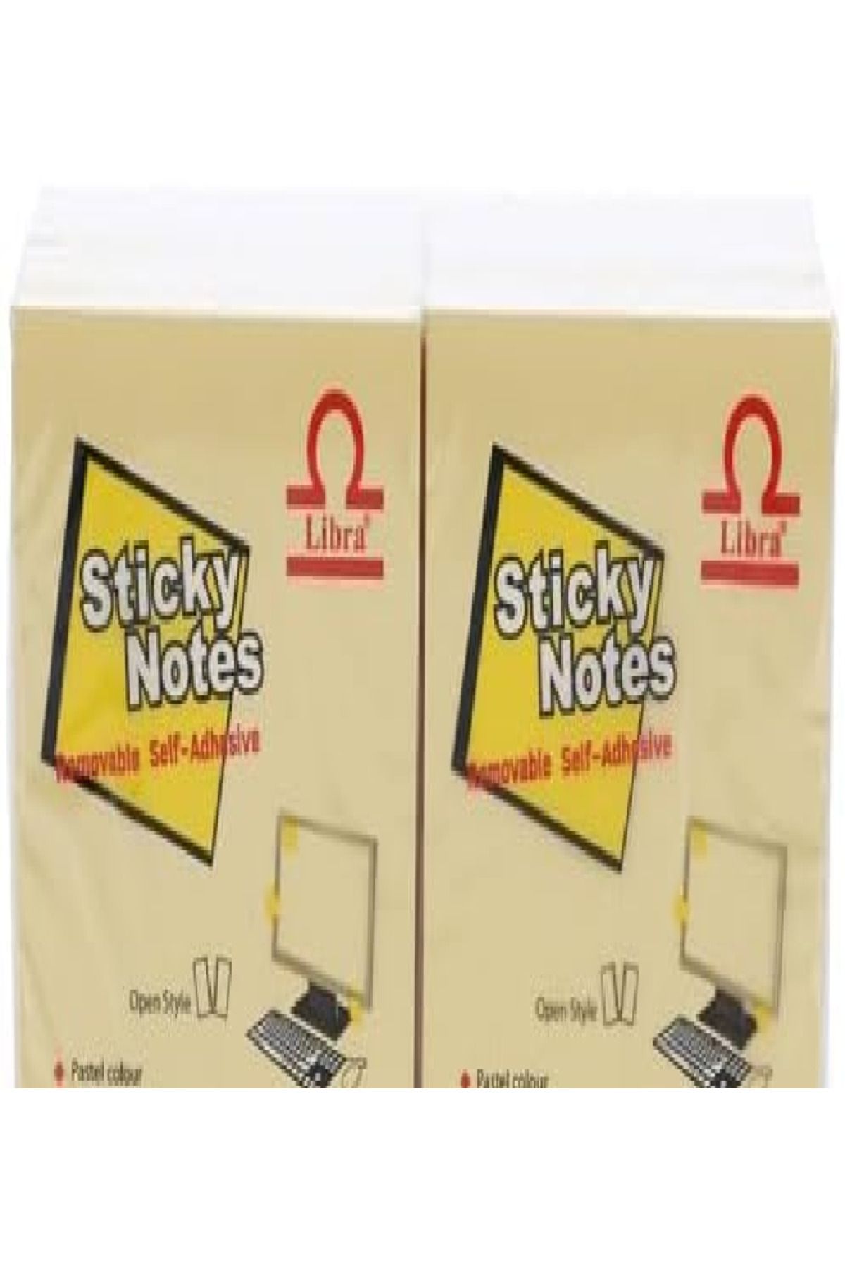 RAHALIFE HOME SOLUTION-Rahalife Sticky Notes | 3x3in Self-Adhesive Notes, 100 Sheets x 12 Set | Pastel Colors, Removable 5