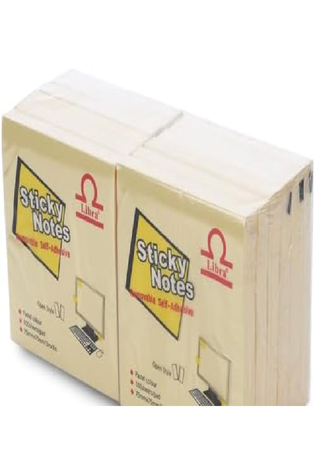 RAHALIFE HOME SOLUTION-Rahalife Sticky Notes | 3x3in Self-Adhesive Notes, 100 Sheets x 12 Set | Pastel Colors, Removable 3