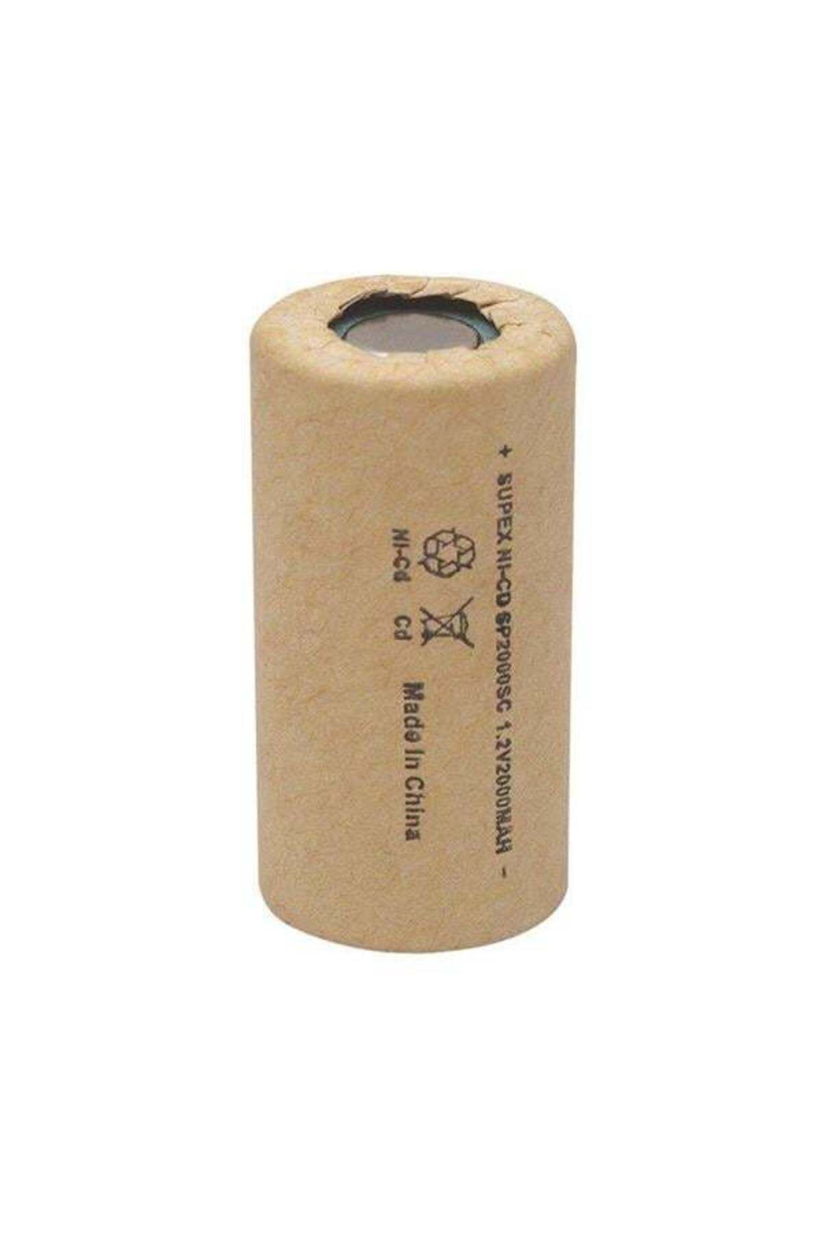 Emperium Supex Tekli 1.2 V 2000Ma NI-CD Süpürge Pili 2000SC