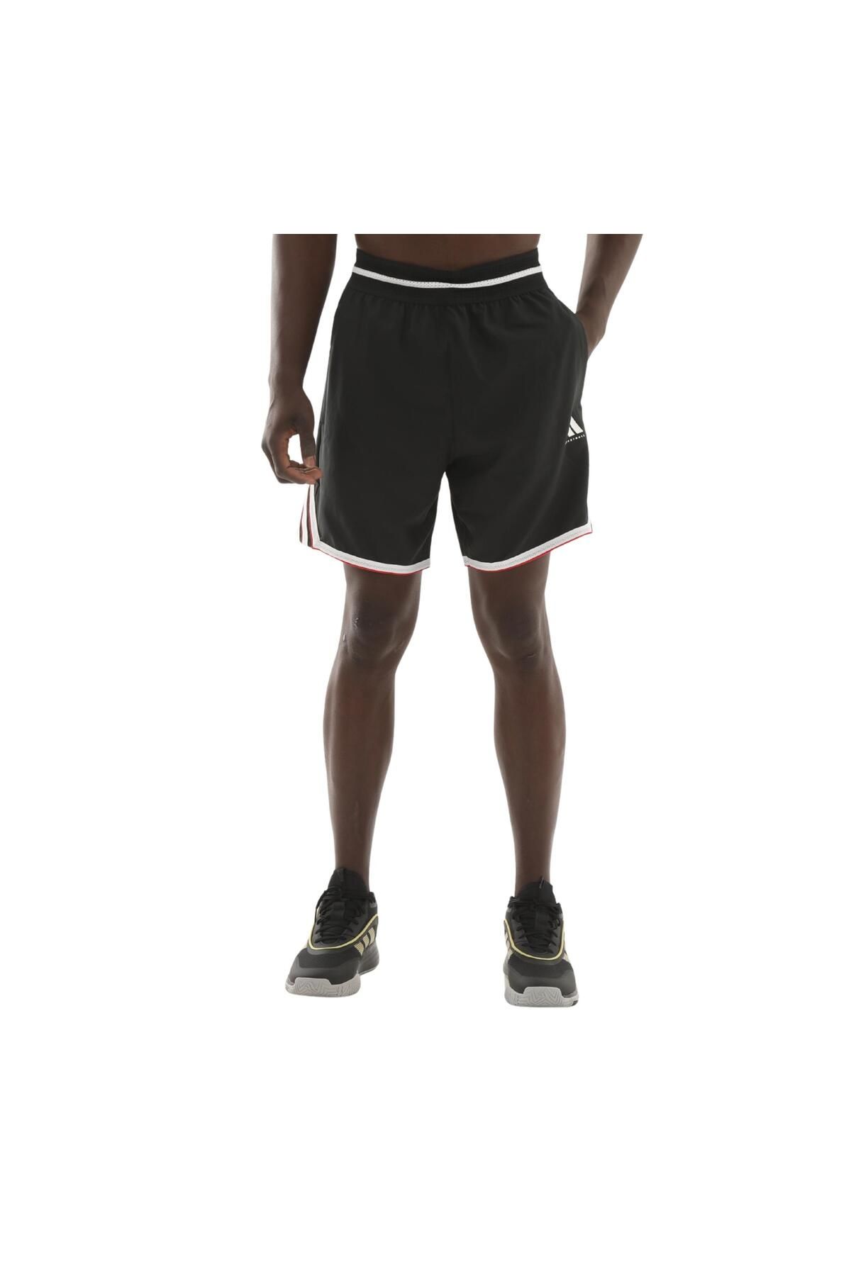 adidas JN0327-E adidas Crazylıte Short Erkek Şort Ve Kapri Siyah