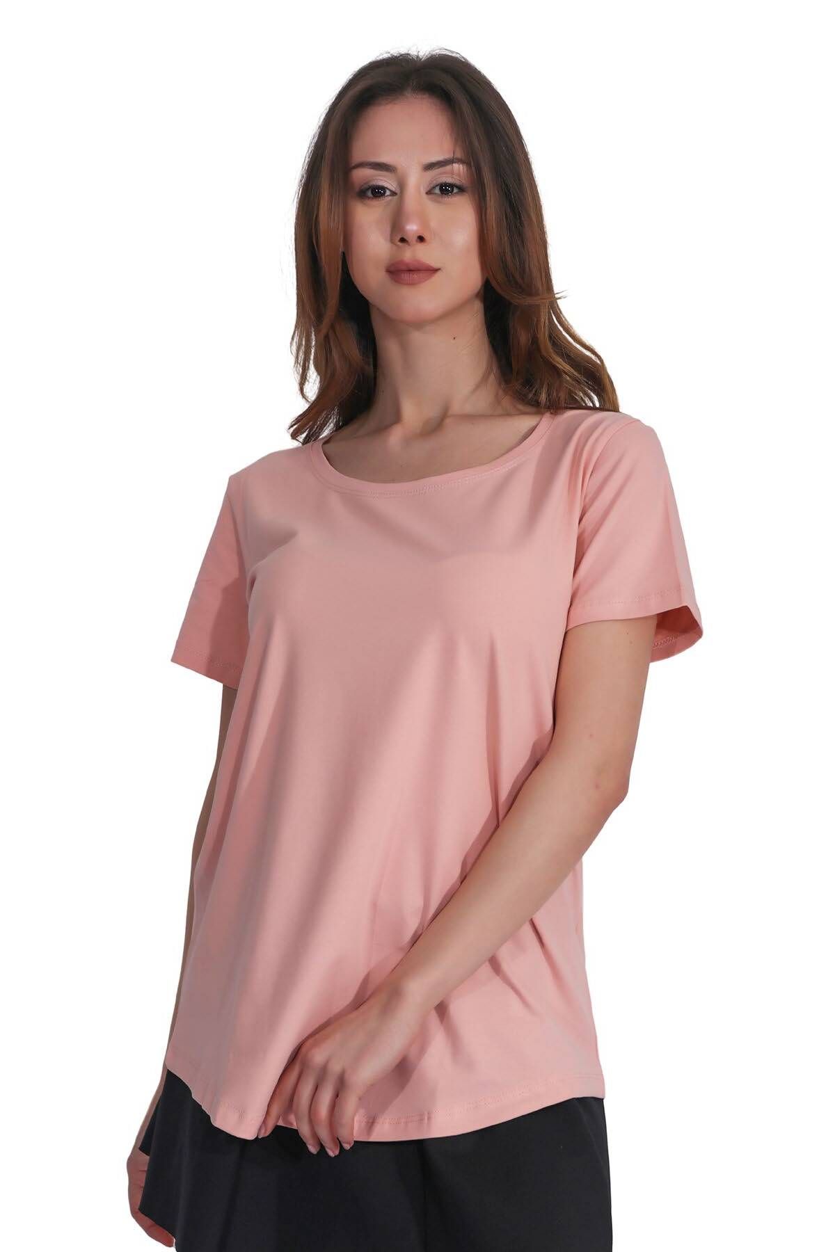 Duss Pembe Kadın T-Shirt