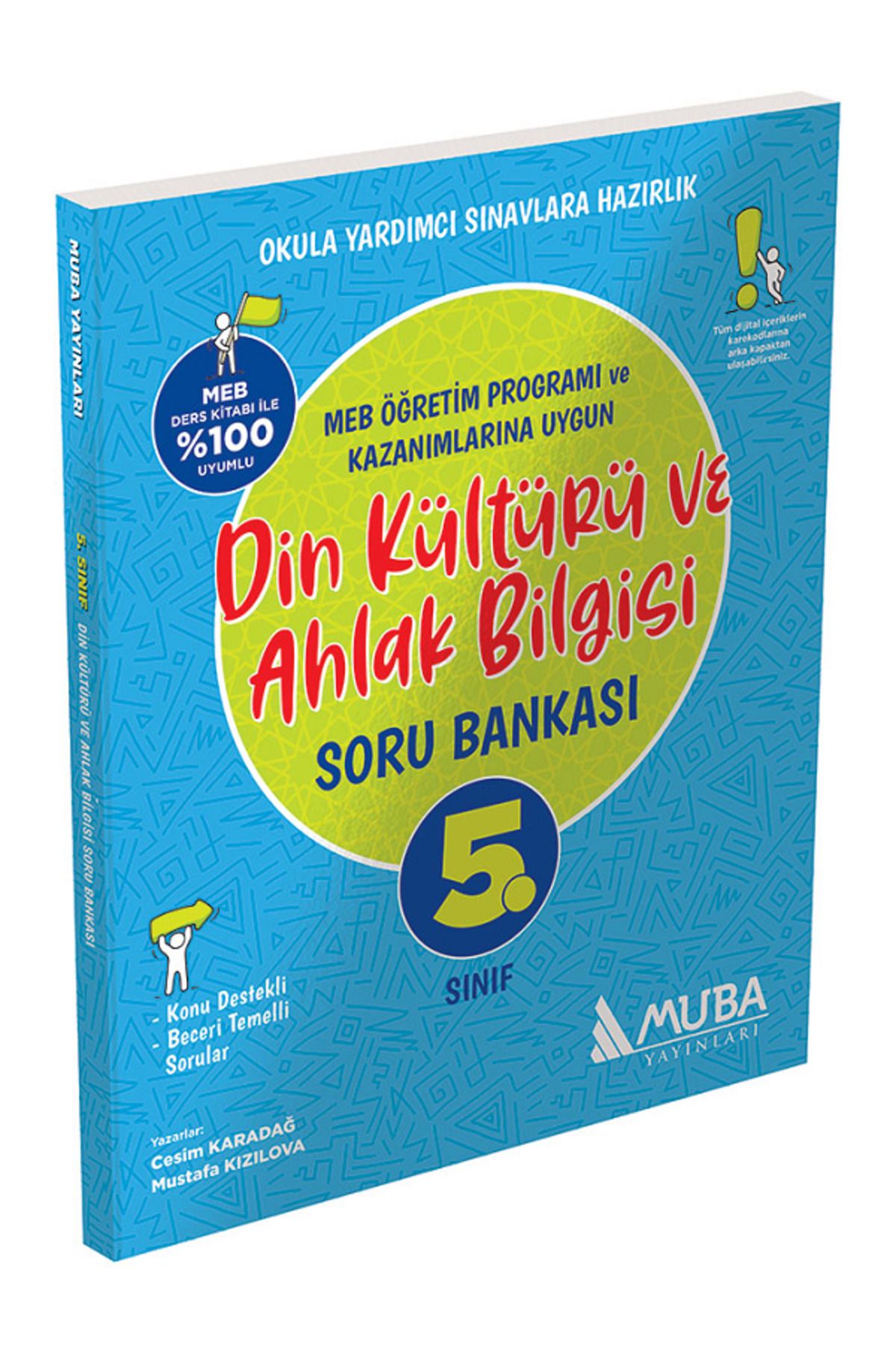 Evrensel İletişim Yayınları 5.Sınıf Muba Din Kültürü Soru Bankası / Okula Yardımcı Sınavlara Hazırlık / Beceri Temelli