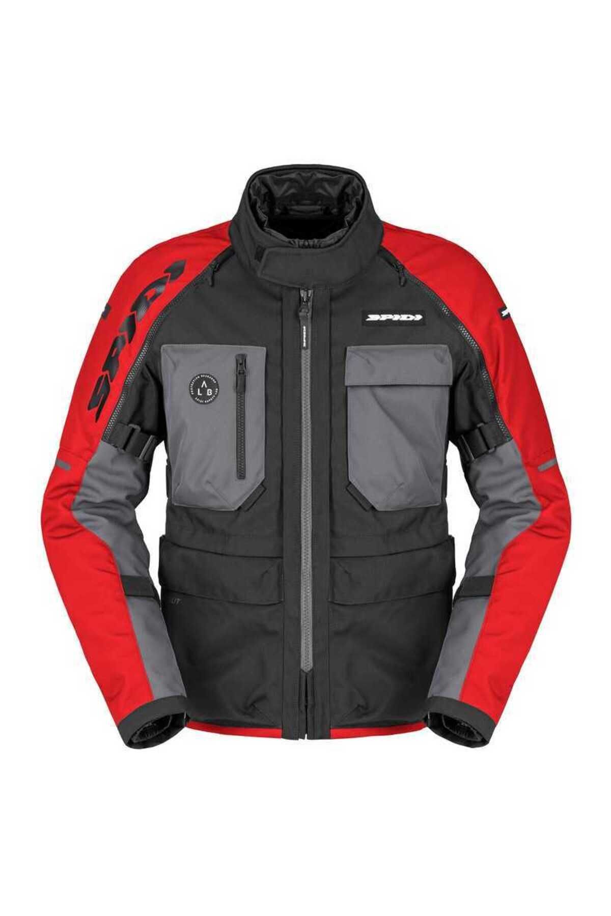 Spidi-Crossmaster 2 H2Out Jacket Black Red 1