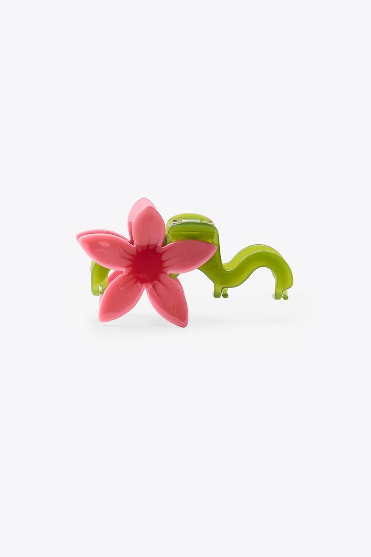 New Obsessions Lüks Asetat Floral Mandal Saç Tokası